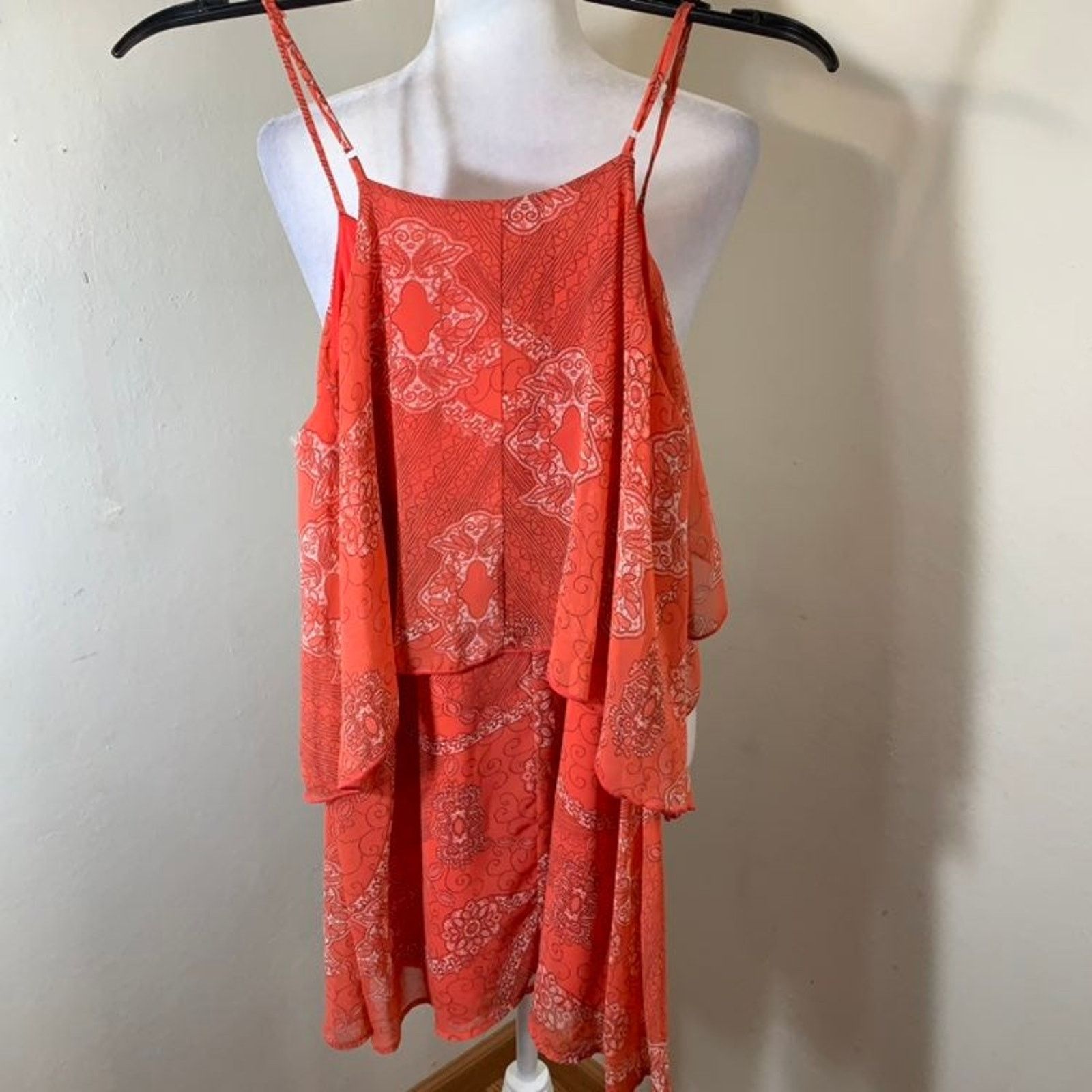 Other Cute vintage orange dress size S Size S / US 4 / IT 40 - 4 Thumbnail