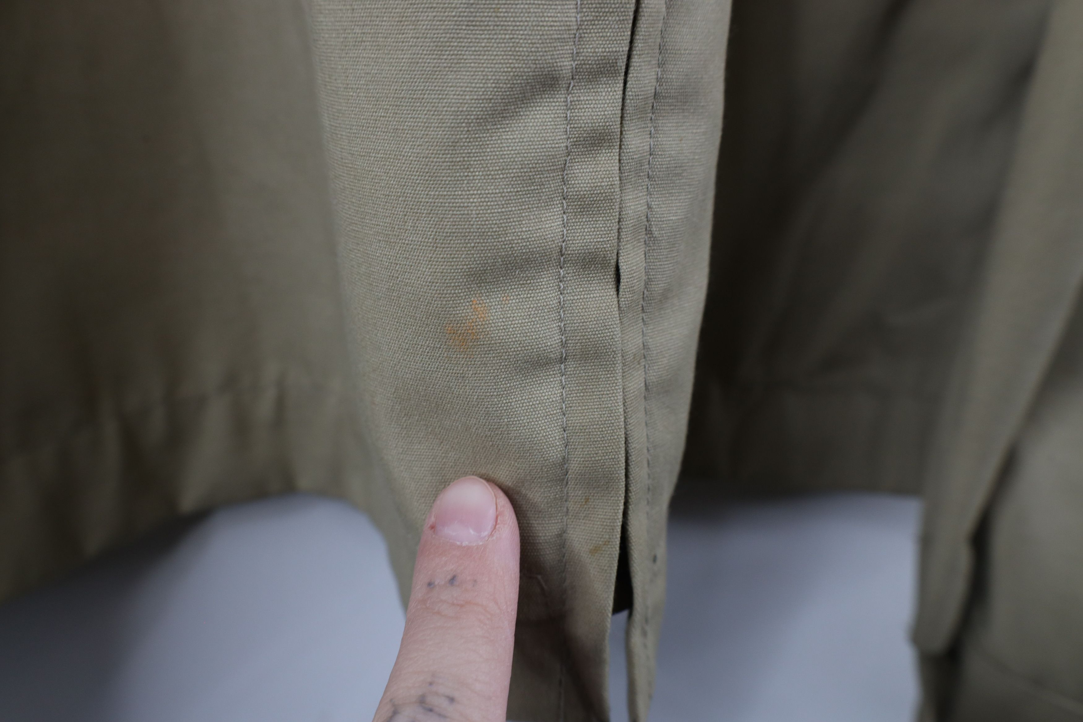 Vintage Vintage 90s Streetwear Cafe Racer Bomber Jacket Beige Size US XL / EU 56 / 4 - 4 Thumbnail