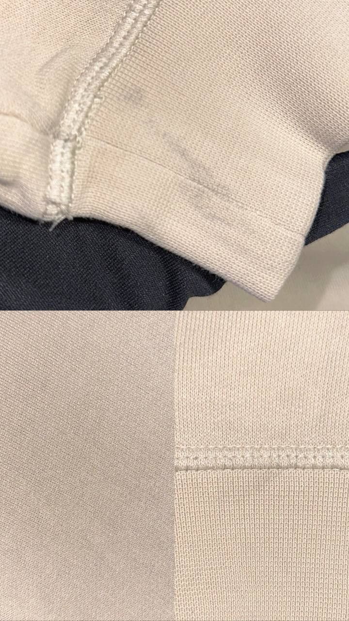 Prada prada sweatshirt Sweater beige vintage red logo rare 2000s Size XXL / US 16-18 / IT 52-54 - 10 Thumbnail