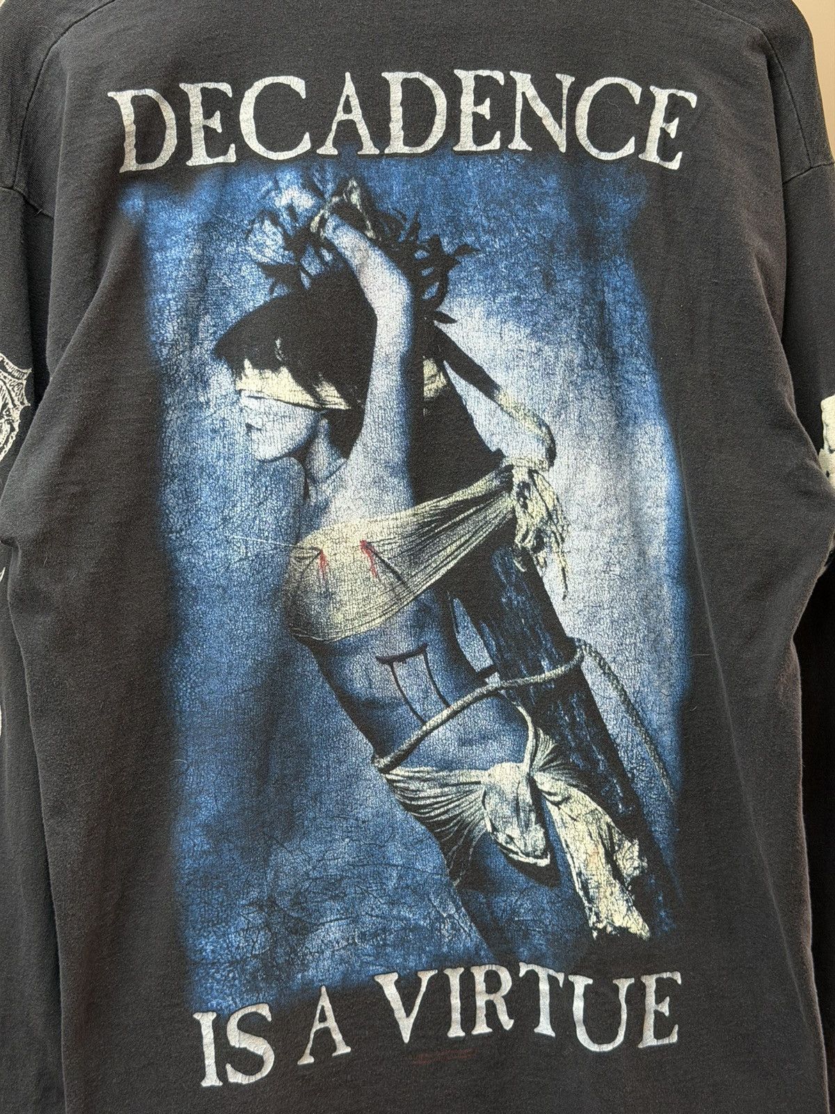 Band Tees Cradle Of Filth 1998 Decadence Is A Virtue Long Sleeve Size US L / EU 52-54 / 3 - 4 Thumbnail