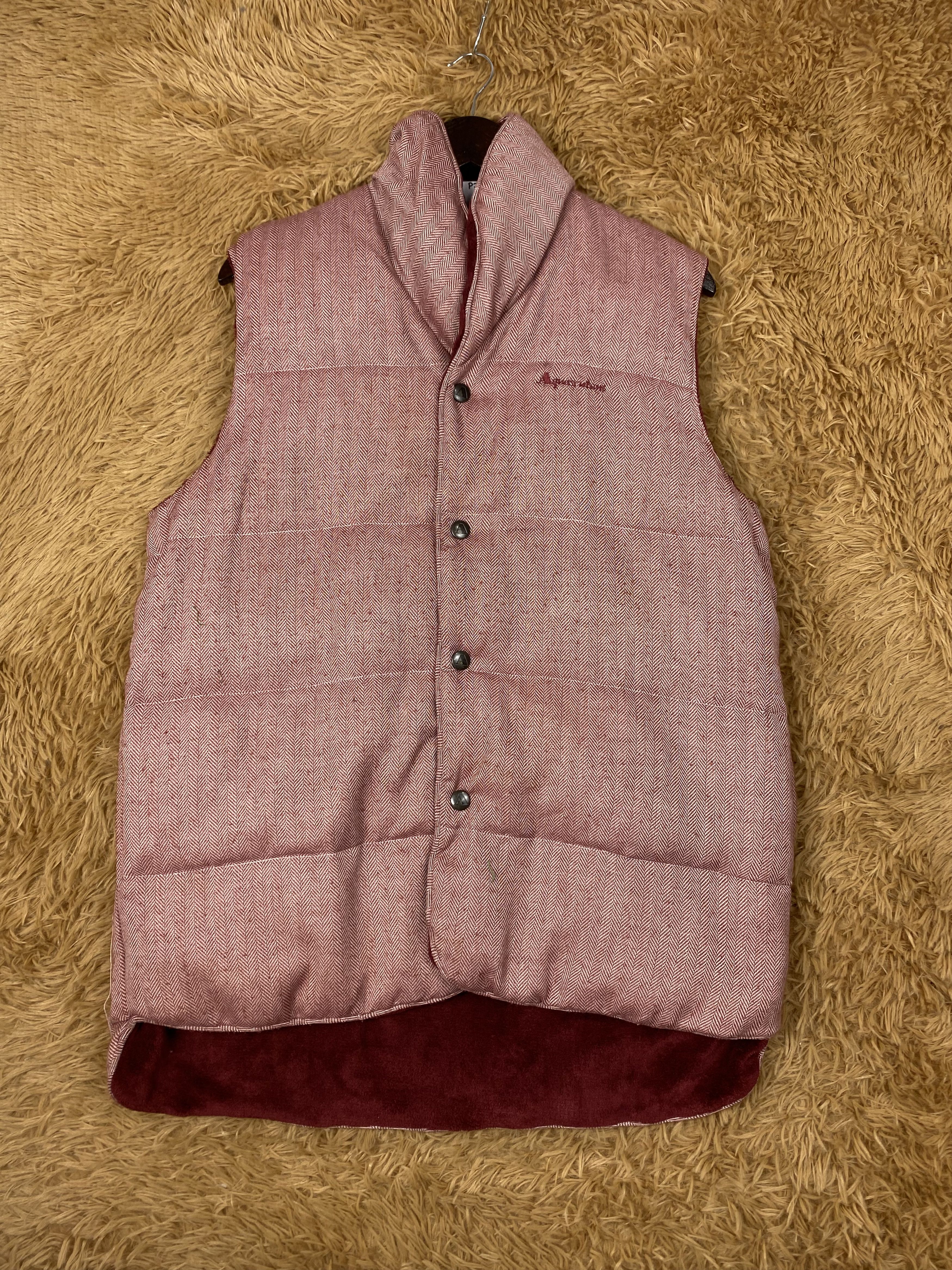Aquascutum Vintage Aquascutum Puffer Fleece Lining Vest PJ2546 Size US L / EU 52-54 / 3 - 1 Thumbnail