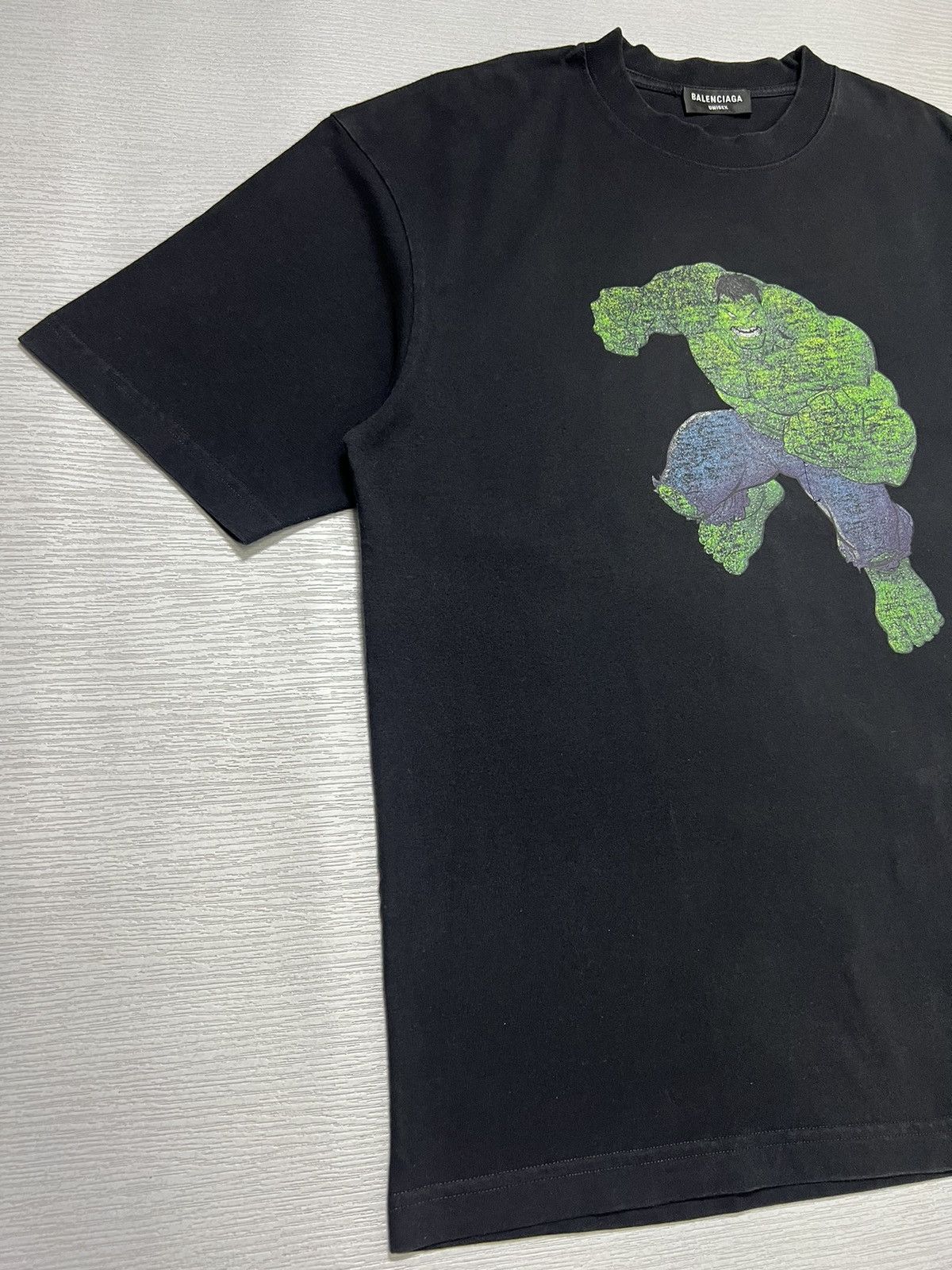 Balenciaga Balenciaga - Marvel - “Incredible Hulk” T-Shirt Size US XS / EU 42 / 0 - 4 Thumbnail