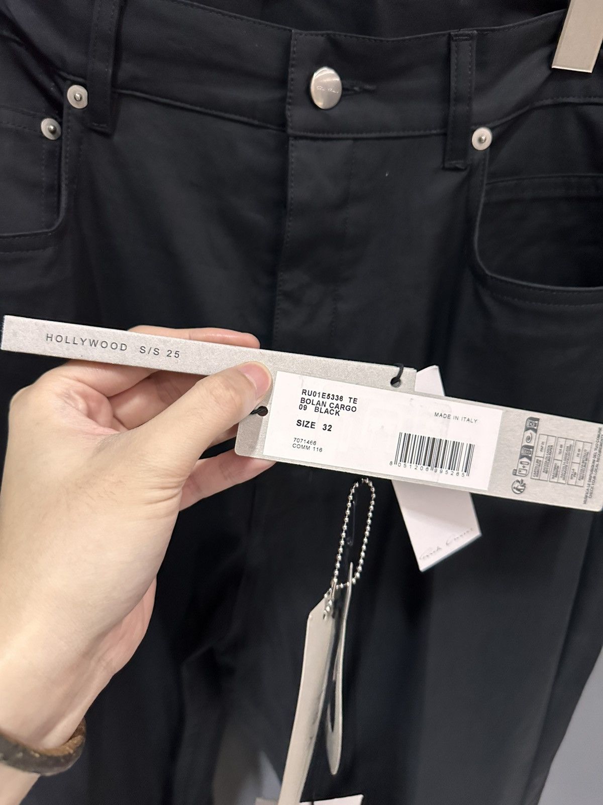 Rick Owens Last piece⚠️ Rick Owens RU bolan Cargo Size US 32 / EU 48 - 3 Thumbnail