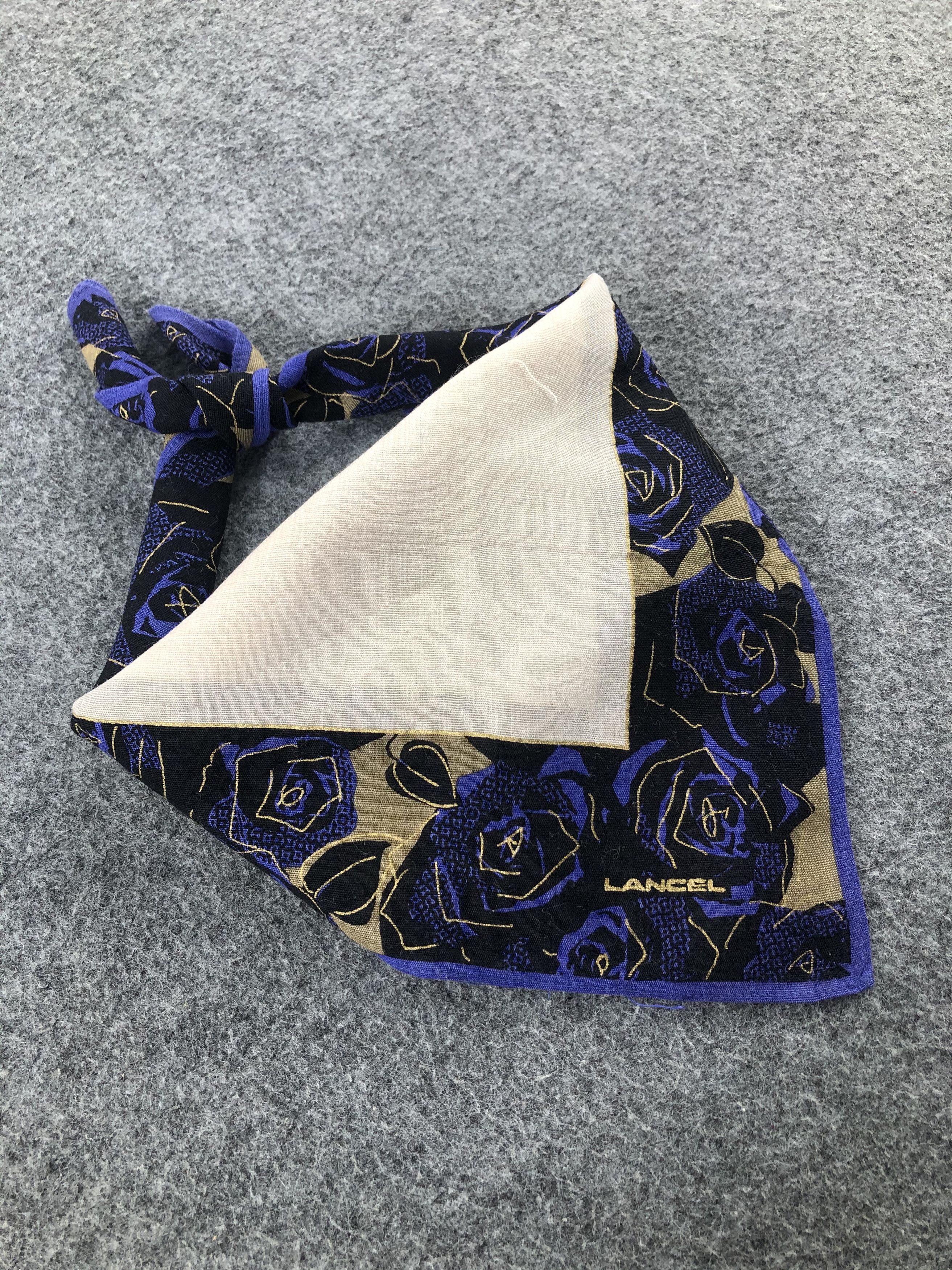Lancel × Vintage Lancel Handkerchief / Bandana / Neckerchief Size ONE SIZE - 1 Thumbnail