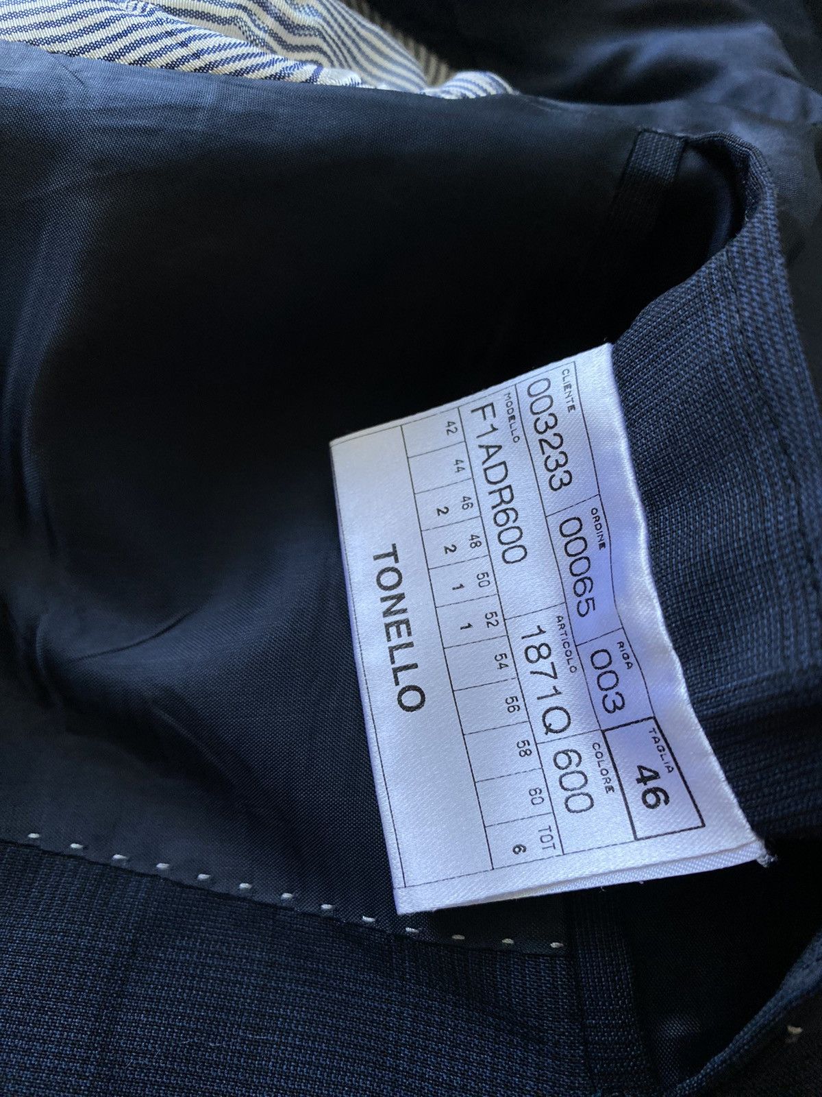 Tonello Tonello for Bungalow WV tailored blazer jacket Size 46R - 8 Thumbnail
