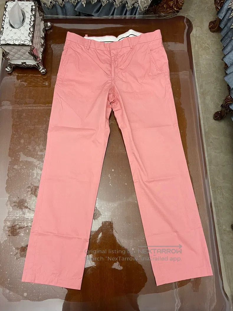 Hermes Hermes size L Men's Casual Pants, Pink Size US 27 - 1 Thumbnail