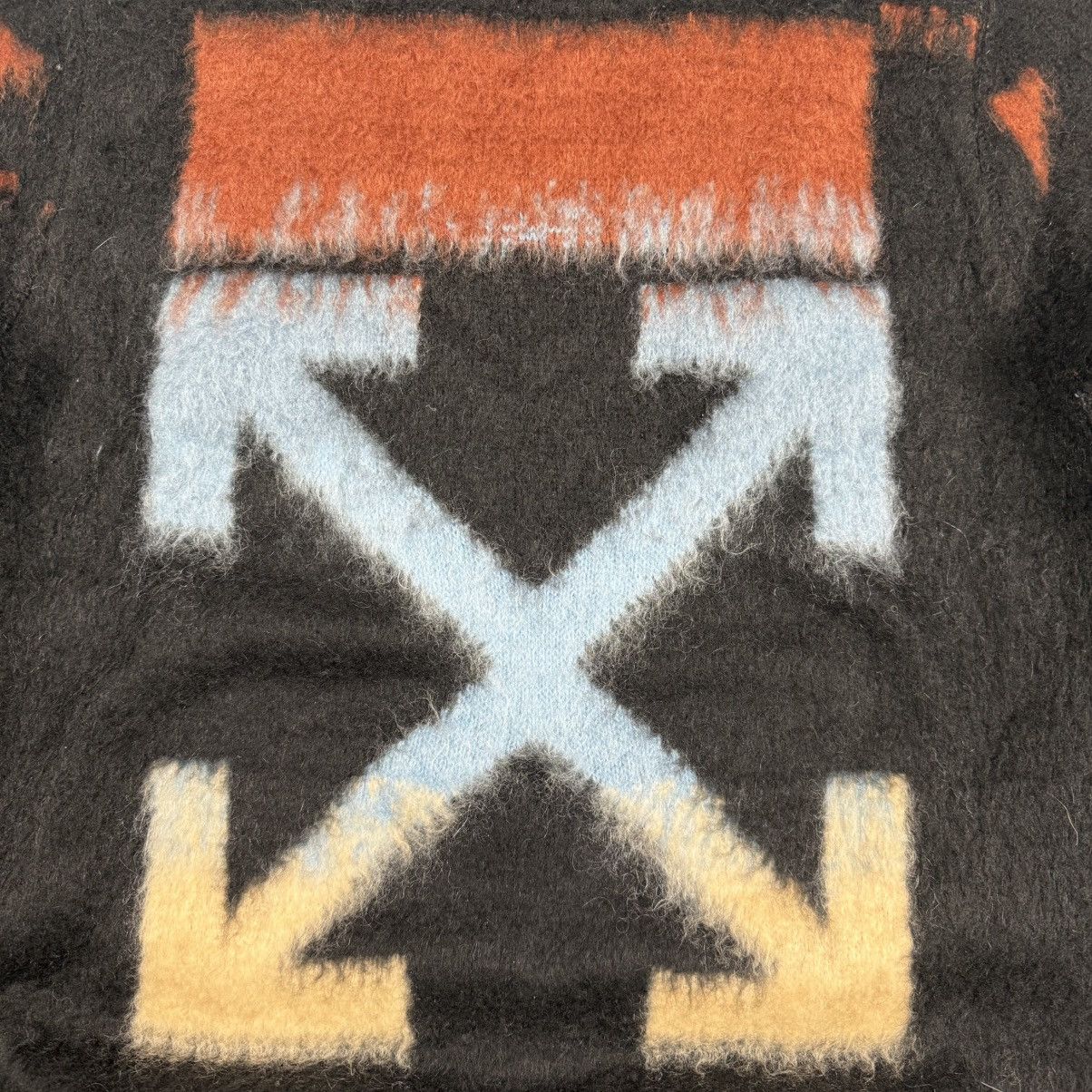 Off-White OFF-WHITE Mohair ‘Black/Gradient’ Wool Sweater Size US M / EU 48-50 / 2 - 2 Thumbnail