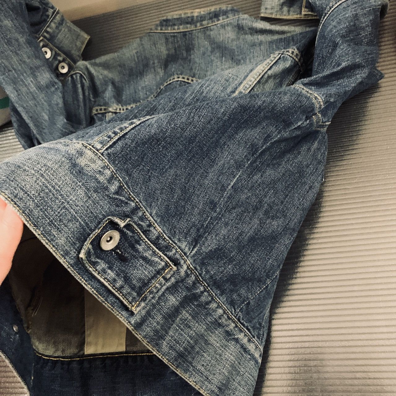 Paper Denim & Cloth Paper, Denim & Cloth 🇺🇸 2 Year Ring x Ring Italian denim jkt Size XS / US 0-2 / IT 36-38 - 9 Thumbnail