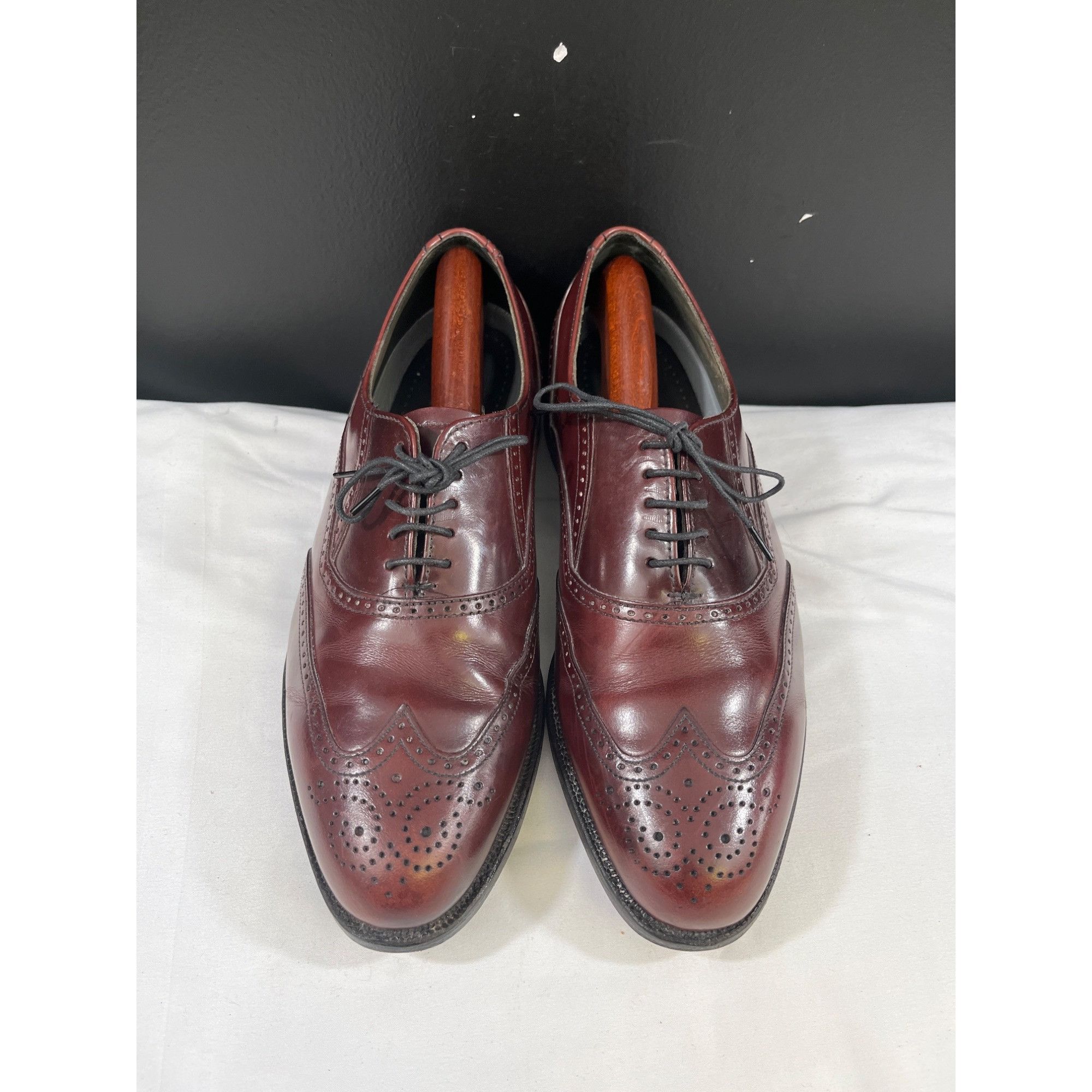 Other Dexter Men's Burgundy Leather Shoes/Oxfords Size 10.5 SKU 57 Size US 10.5 / EU 43-44 - 2 Thumbnail