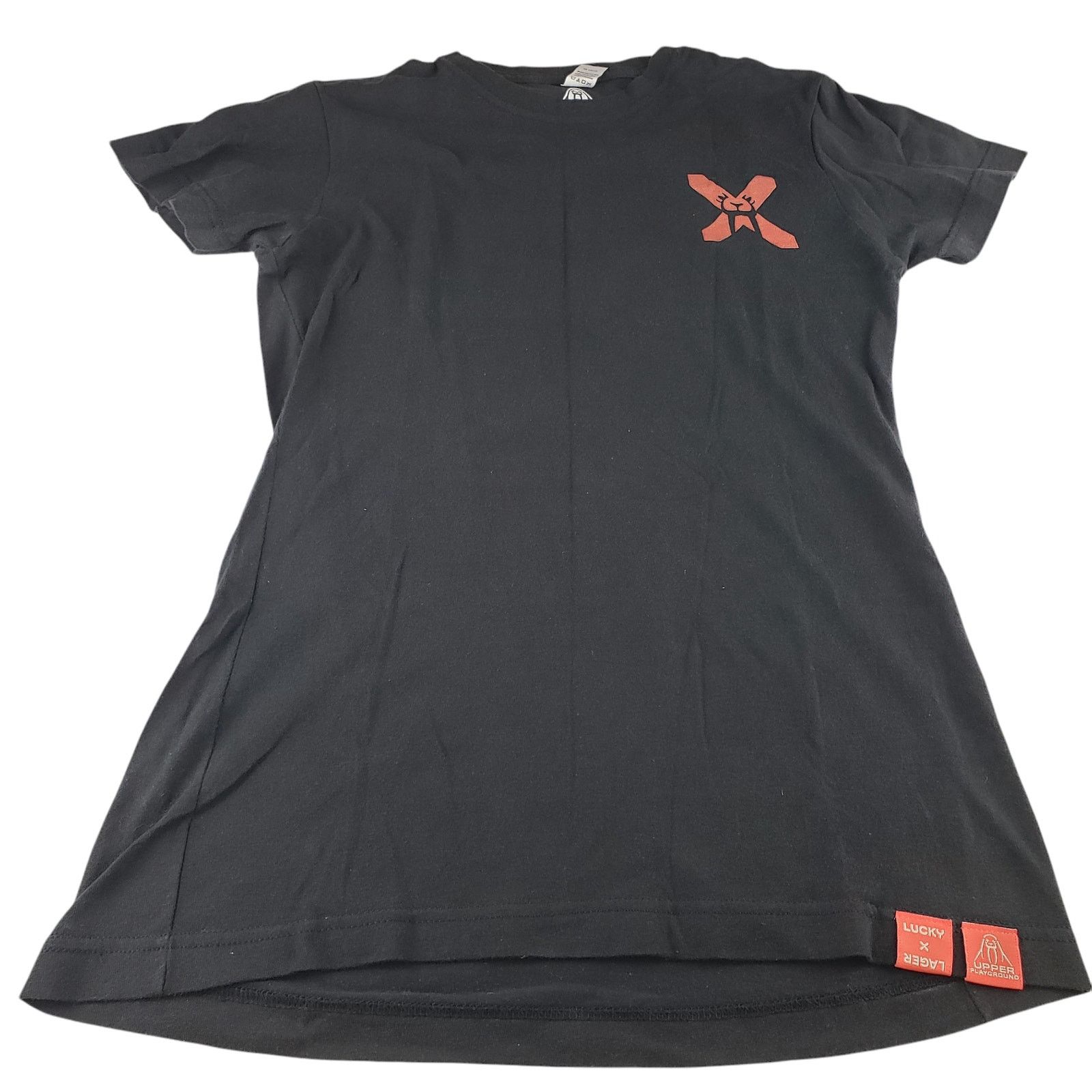Upper Playground Upper Playground Shirt Womens Small Lucky Lager Black Size S / US 4 / IT 40 - 1 Thumbnail