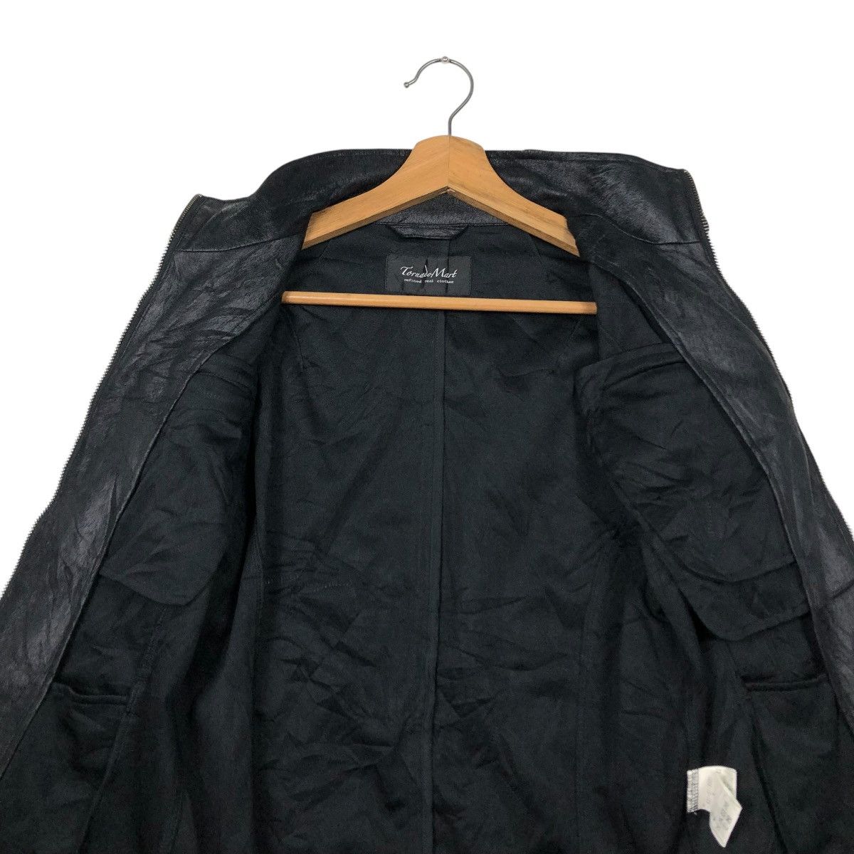 Japanese Brand 🔥VINTAGE BIKER JACKET TORNADO MART MULTI POCKET CAFE RACER Size US M / EU 48-50 / 2 - 16 Thumbnail