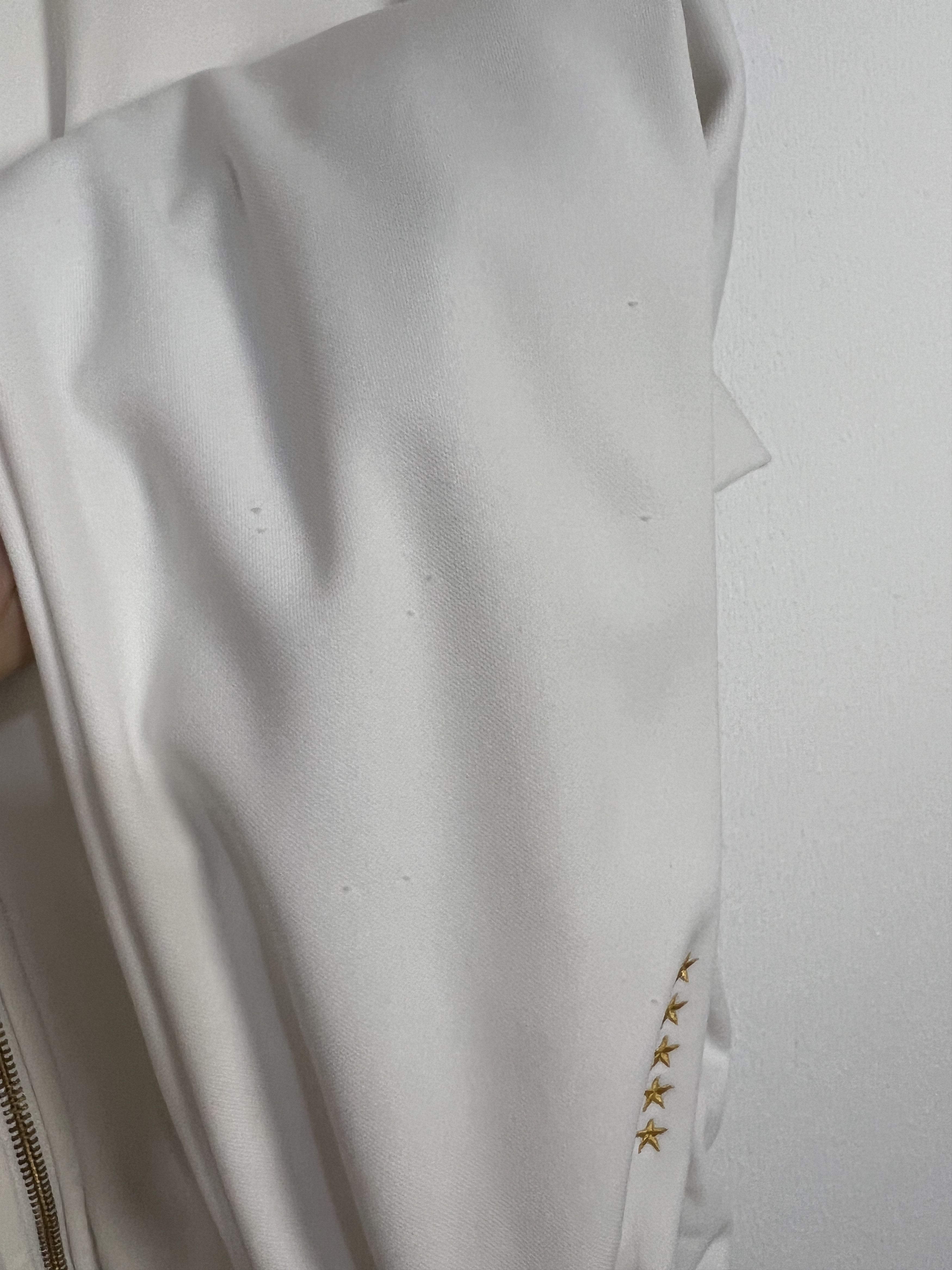 Nike Vintage Nike Borussia Dortmund White Bomber Jacket Football Size US M / EU 48-50 / 2 - 7 Thumbnail