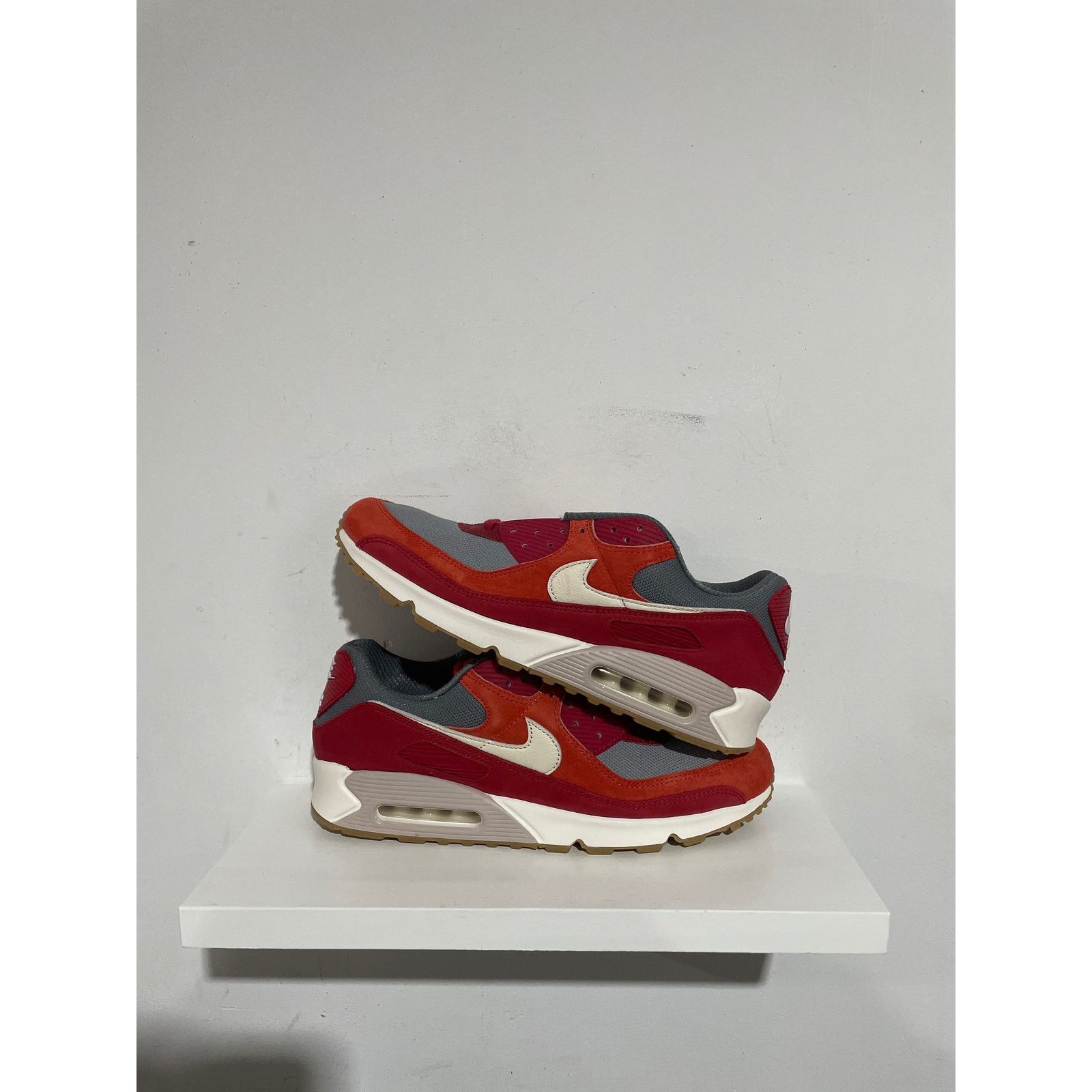 AIR MAX 90 GYM RED SMOKE GREY SIZE 13