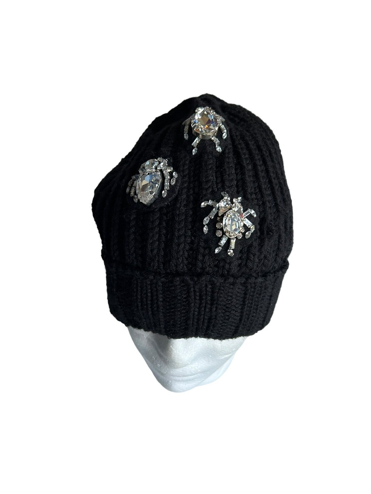 14th Addiction × Japanese Brand × Le Grande Bleu (L.G.B.) Japanese MARCOBOLOGNA Punk Bondage wool knitted Beanie Hats Size ONE SIZE - 5 Thumbnail