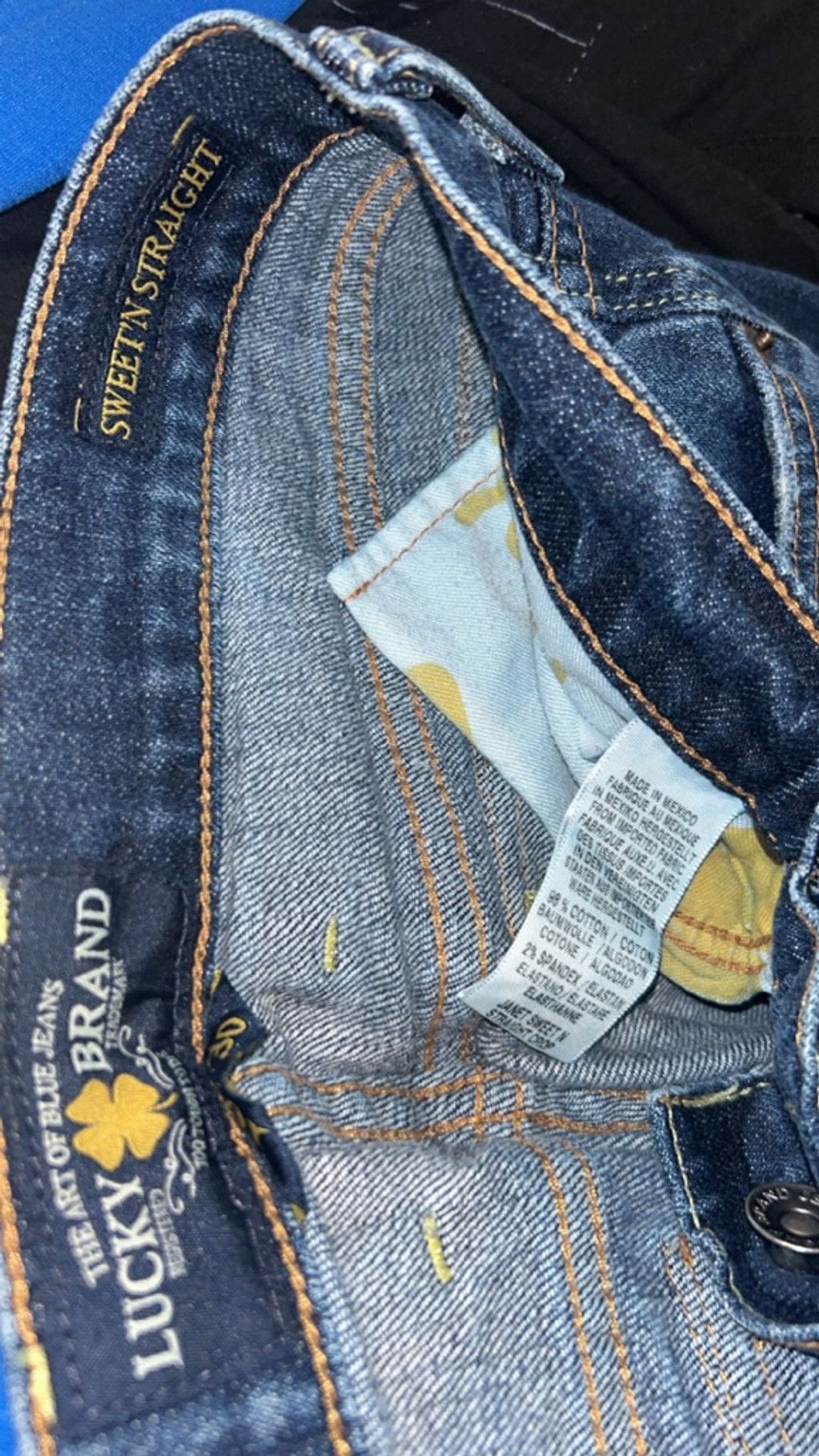 Lucky Brand Women's Lucky Brand Janet Sweet n Straight Crop 30 Size 30" / US 8 / IT 44 - 5 Thumbnail