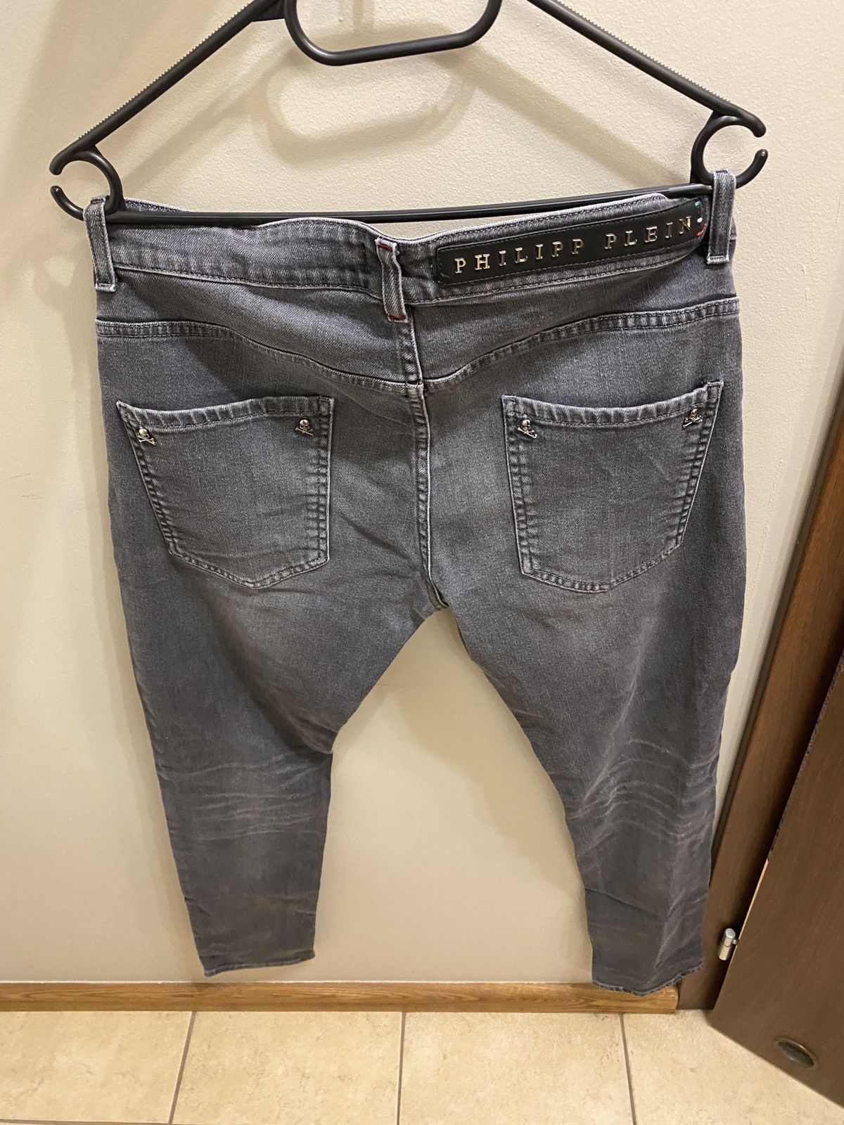 Other Luxury philipp plein jeans trousers drip Small skeleton Size US 32 / EU 48 - 4 Thumbnail