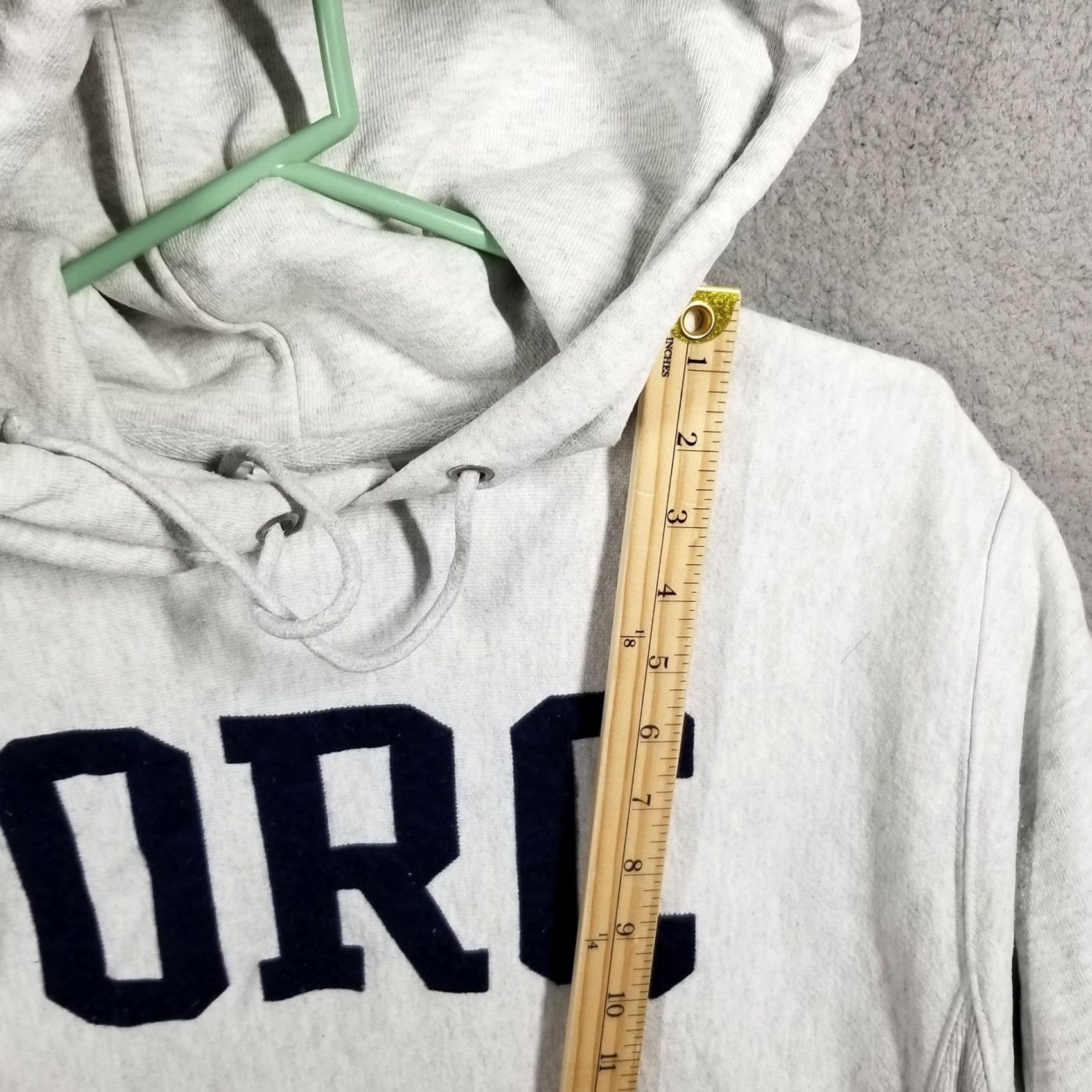 Champion Champion Reverse Weave Hoodie Mens Small Gray ORC Fleece Pullover Sweatshirt Size US S / EU 44-46 / 1 - 4 Thumbnail