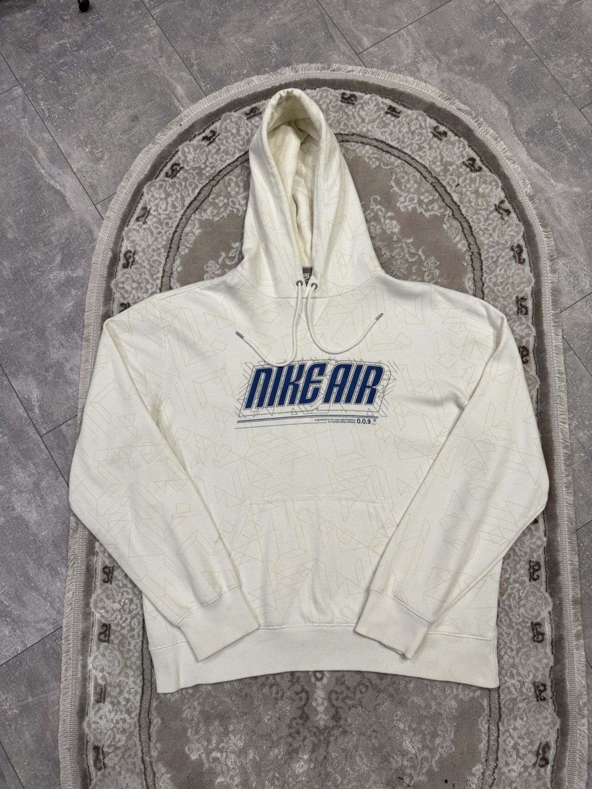 Nike Vintage 90s Nike Hoodie Big Logo Baggy Brill Faded Size US L / EU 52-54 / 3 - 1 Thumbnail