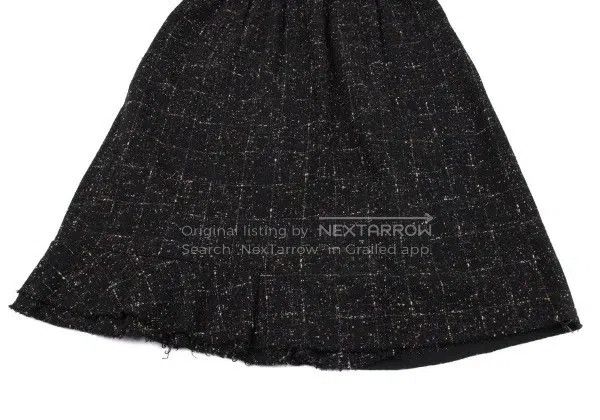 Comme des Garcons Comme Des Garcons size F Dark vintage design skirt Size 23" - 6 Thumbnail