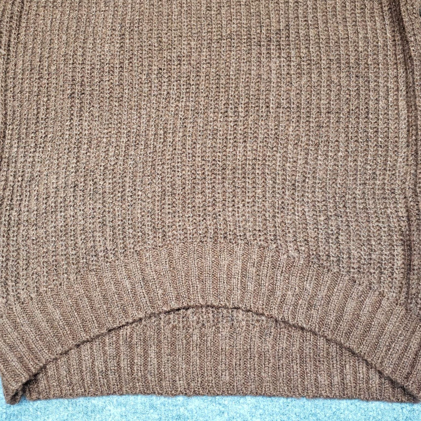 Vintage Rue21 Sweater Womens XS Brown Long Sleeve Turtleneck Tight Knit Pullover New Size XS / US 0-2 / IT 36-38 - 5 Thumbnail