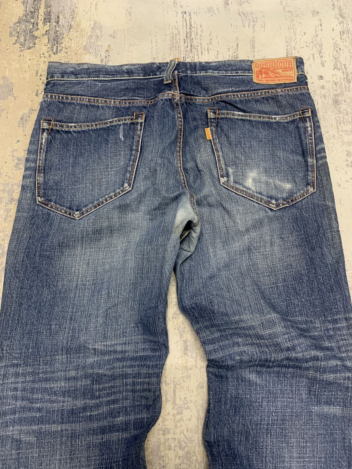 Japanese Brand Baggy rush hour mudwash japanese jeans big size Size US 38 / EU 54 - 8 Thumbnail