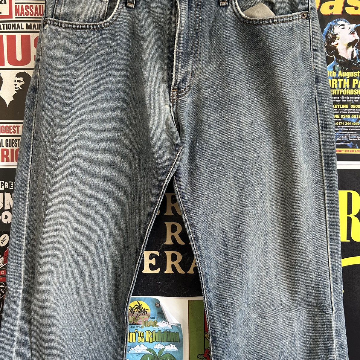 Edwin Vintage Edwin 403 Y2K Straight Cut Jeans Size US 31 - 3 Thumbnail