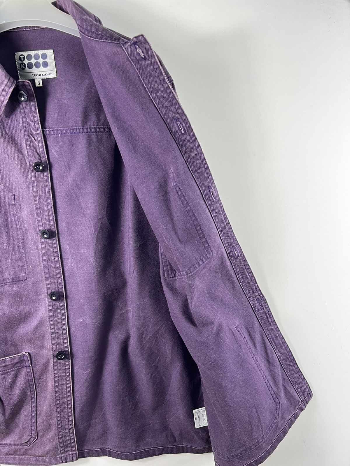 Japanese Brand 🔥 Takeo Kikuchi Japan Denim CHORE JACKET Size US M / EU 48-50 / 2 - 5 Thumbnail