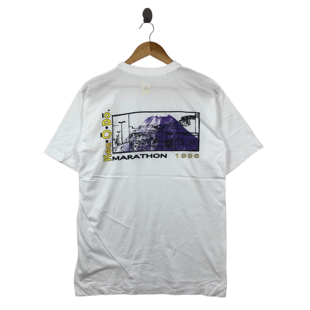 Vintage Vintage 1996 Ken O Do Marathon T Shirt Vintage Clothing Size US M / EU 48-50 / 2 - 1 Thumbnail