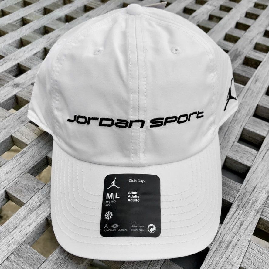 Jordan Brand Jordan Sport Script Logo Club Cap Hat M / L Size ONE SIZE - 1 Thumbnail