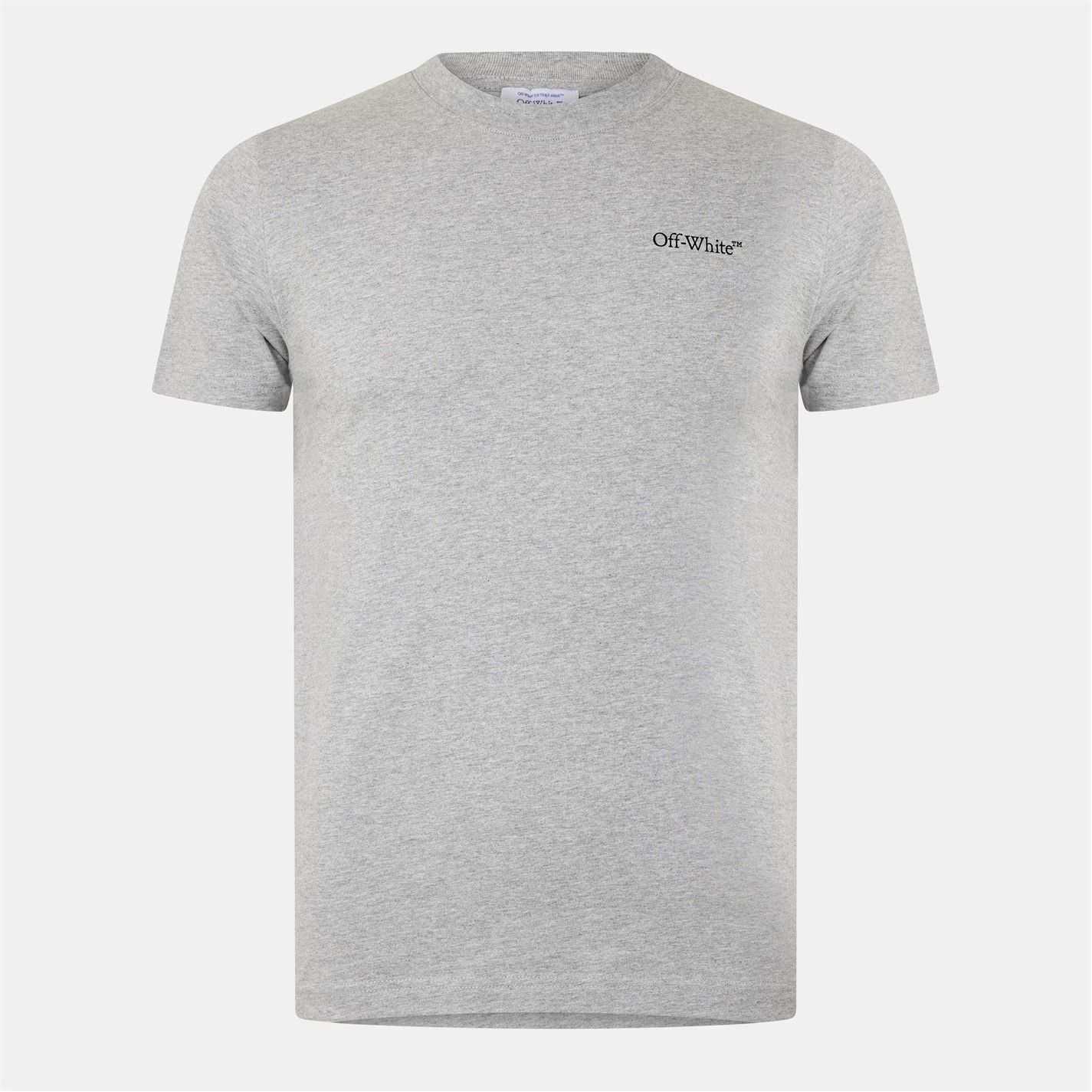 o1g2r1mq0226 Windy Arrow T-Shirt In Grey