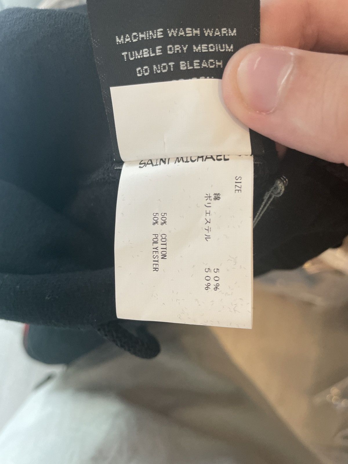 Saint Michael Saint Michael Scums Day Hooded Sweatshirt Black L/XL Size US L / EU 52-54 / 3 - 6 Thumbnail