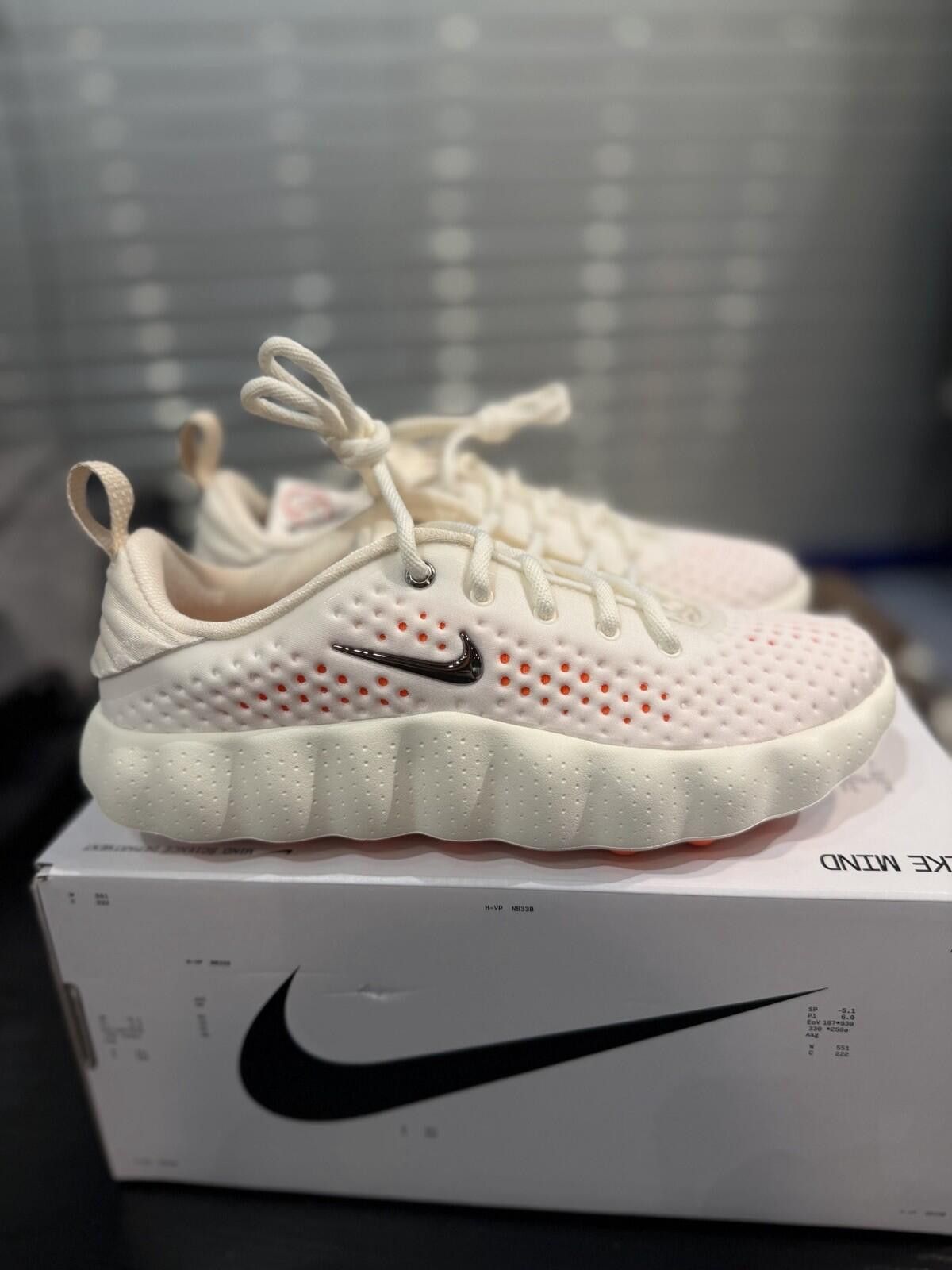 Nike Size 7W - Nike Mind 002 Women's Sail HQ4310-100 BRAND NEW Size US 7 / IT 37 - 8 Thumbnail