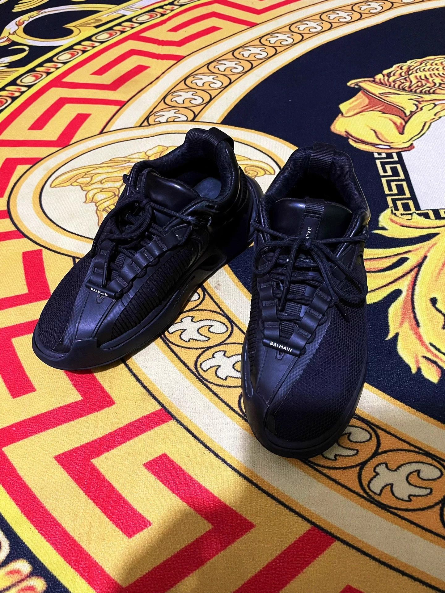 Balmain BALMAIN B-Runner Runway Leather Low-Top 95 New 42 Size US 9 / EU 42 - 2 Thumbnail