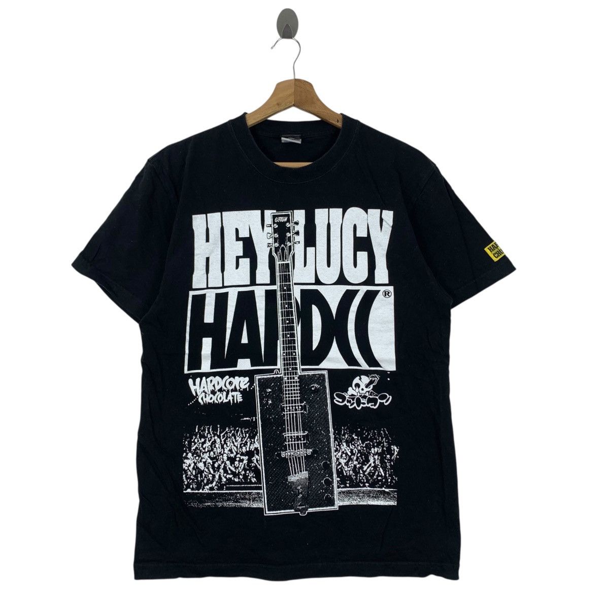 Vintage HEY LUCY HARDCORE Chocolate Higashi Nakano The One Shirt Size US L / EU 52-54 / 3 - 1 Thumbnail