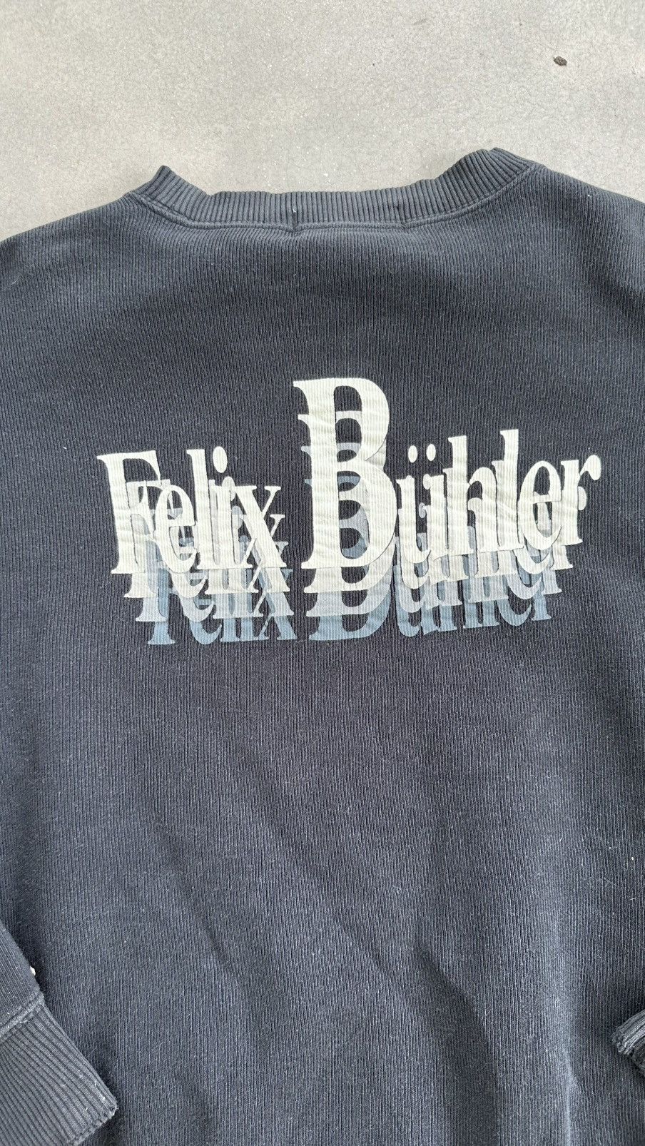 Felix × Japanese Brand × Vintage VINTAGE FELIX BUHLER SPELLOUT SWEATSHIRT Size US M / EU 48-50 / 2 - 2 Thumbnail