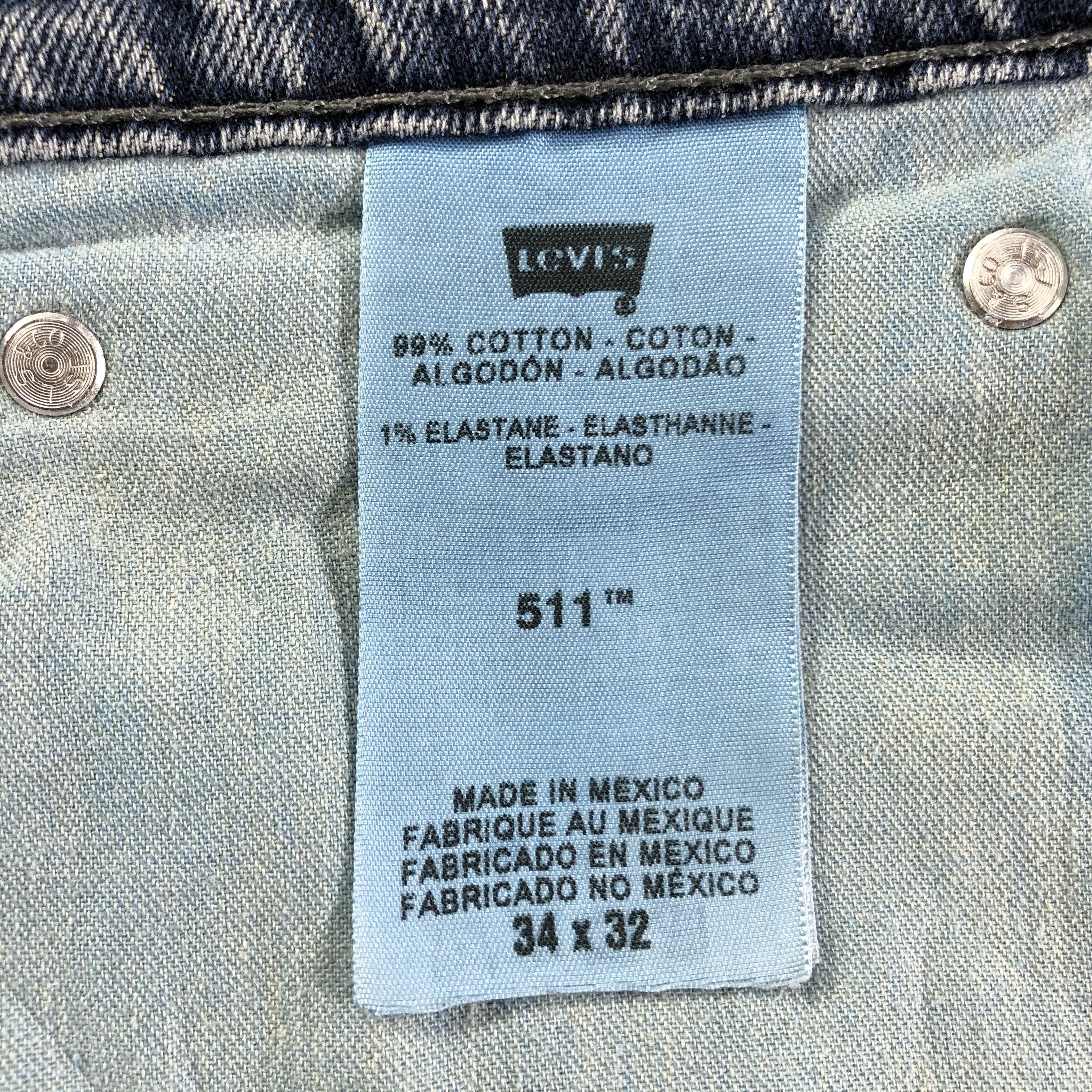 Levi's Vintage Levis 511 Jeans-J3143 Size US 36 / EU 52 - 10 Thumbnail