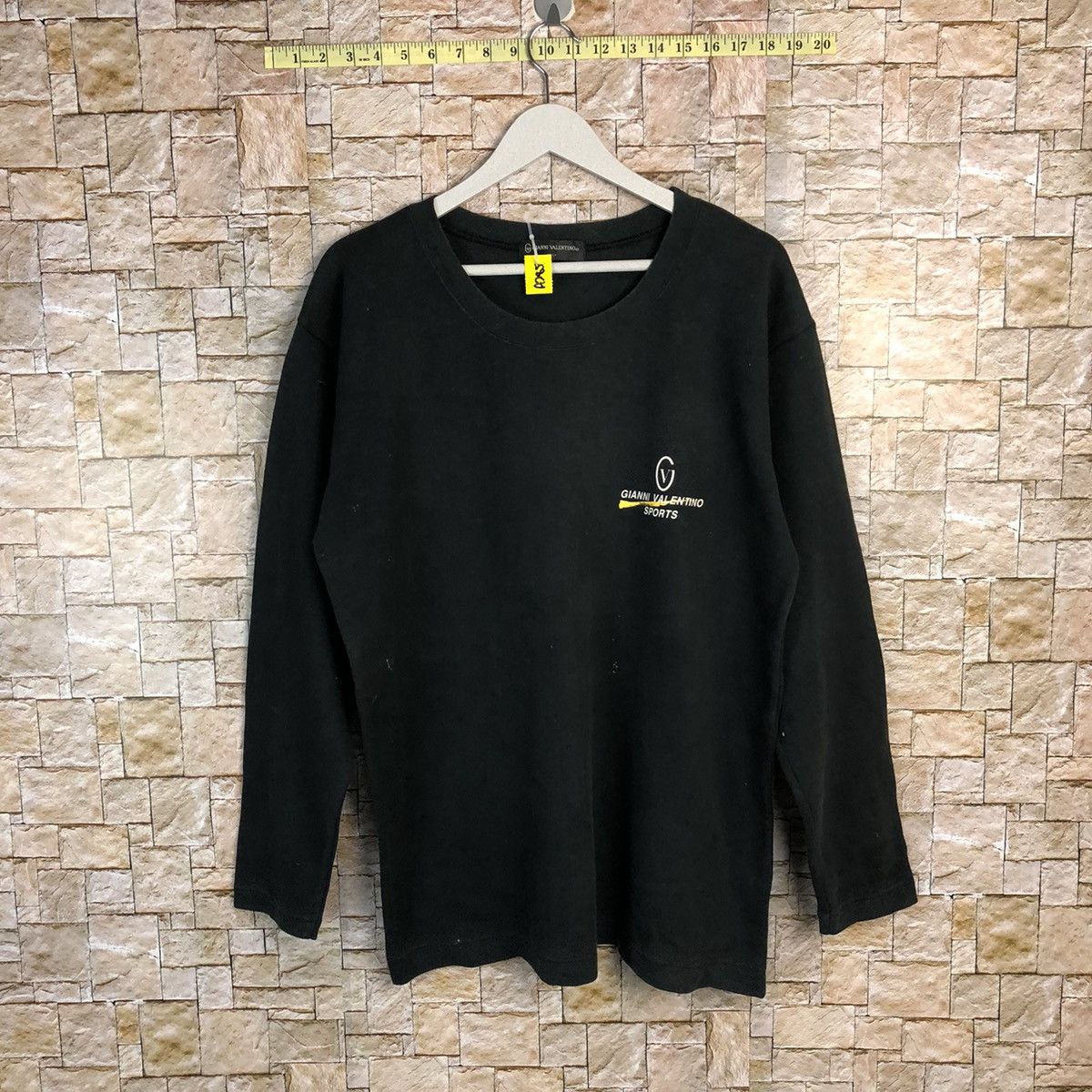 Gianni Valentino Gianni Valentino Spont Black Sweatshirt #A285 Size US L / EU 52-54 / 3 - 1 Thumbnail