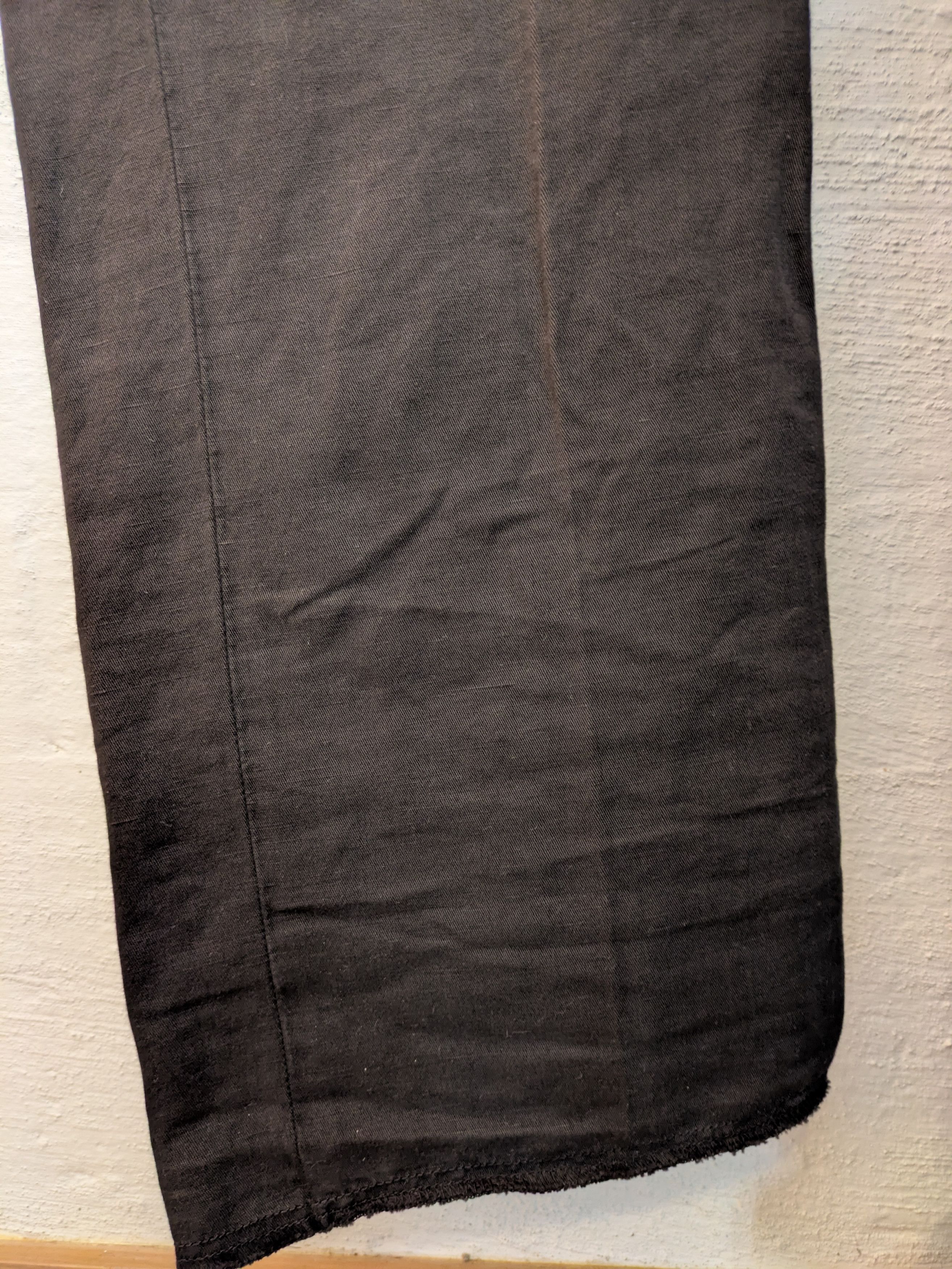 Incotex Incotex “Chinolino” Linen–Cotton Trousers – Dark Brown Size US 28 / EU 44 - 4 Thumbnail