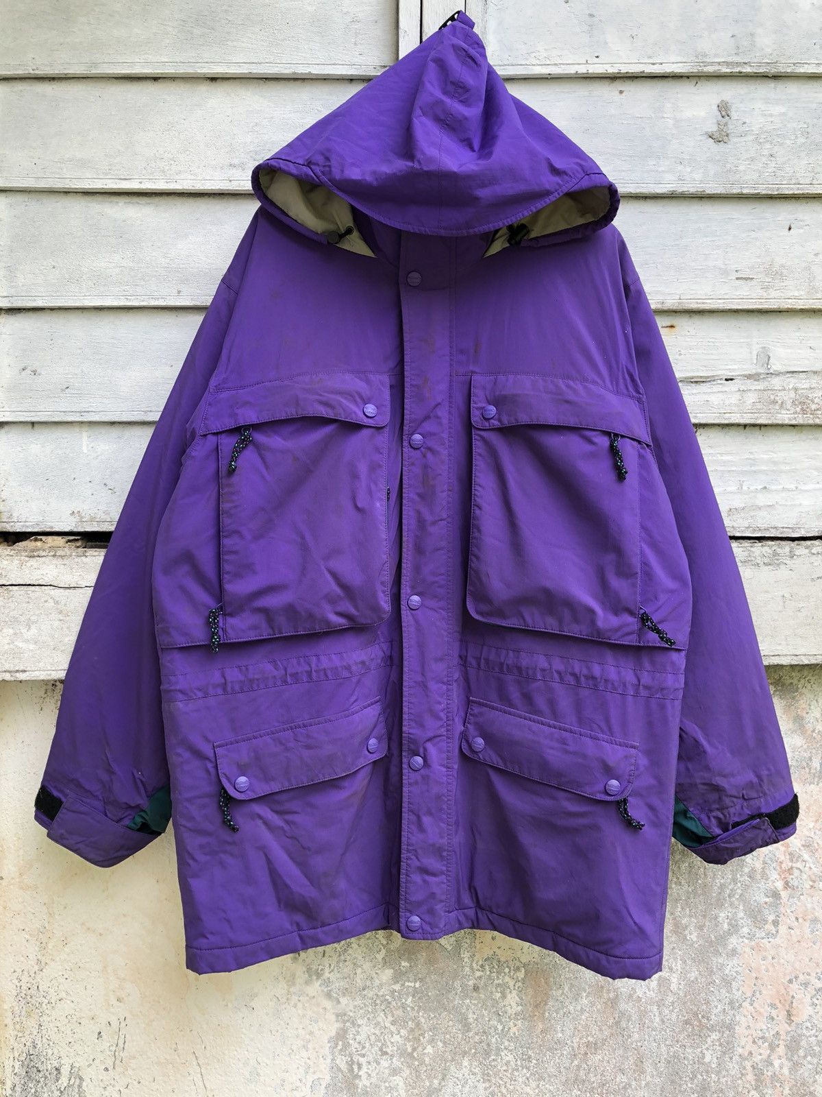 L.L. Bean × Vintage Vintage LL Bean North Col 29027 Outwear Multi pocket Storage Size US S / EU 44-46 / 1 - 1 Thumbnail