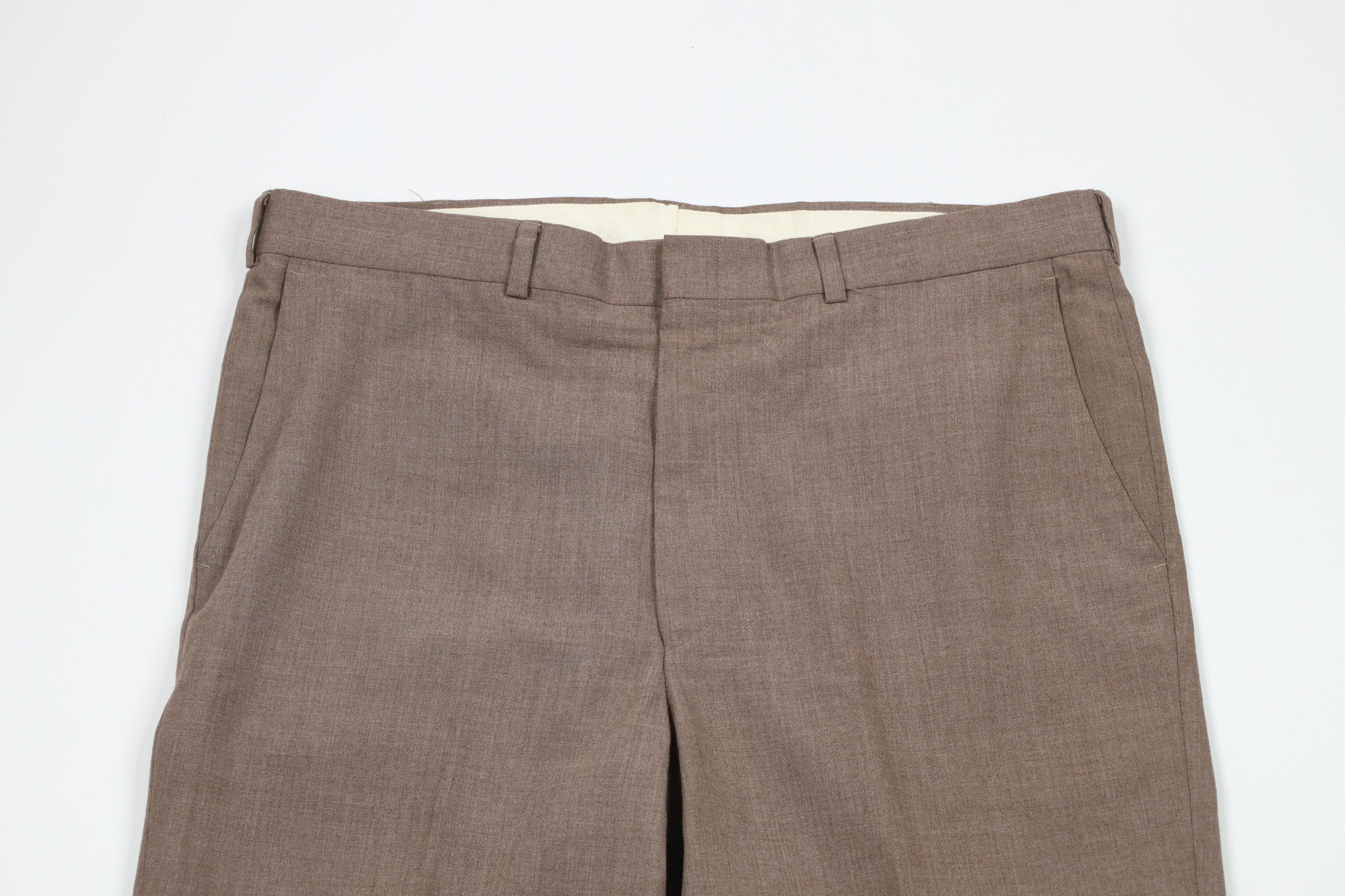 Vintage Vintage 70s Streetwear Wide Leg Chino Pants Heather USA Size US 36 / EU 52 - 2 Thumbnail