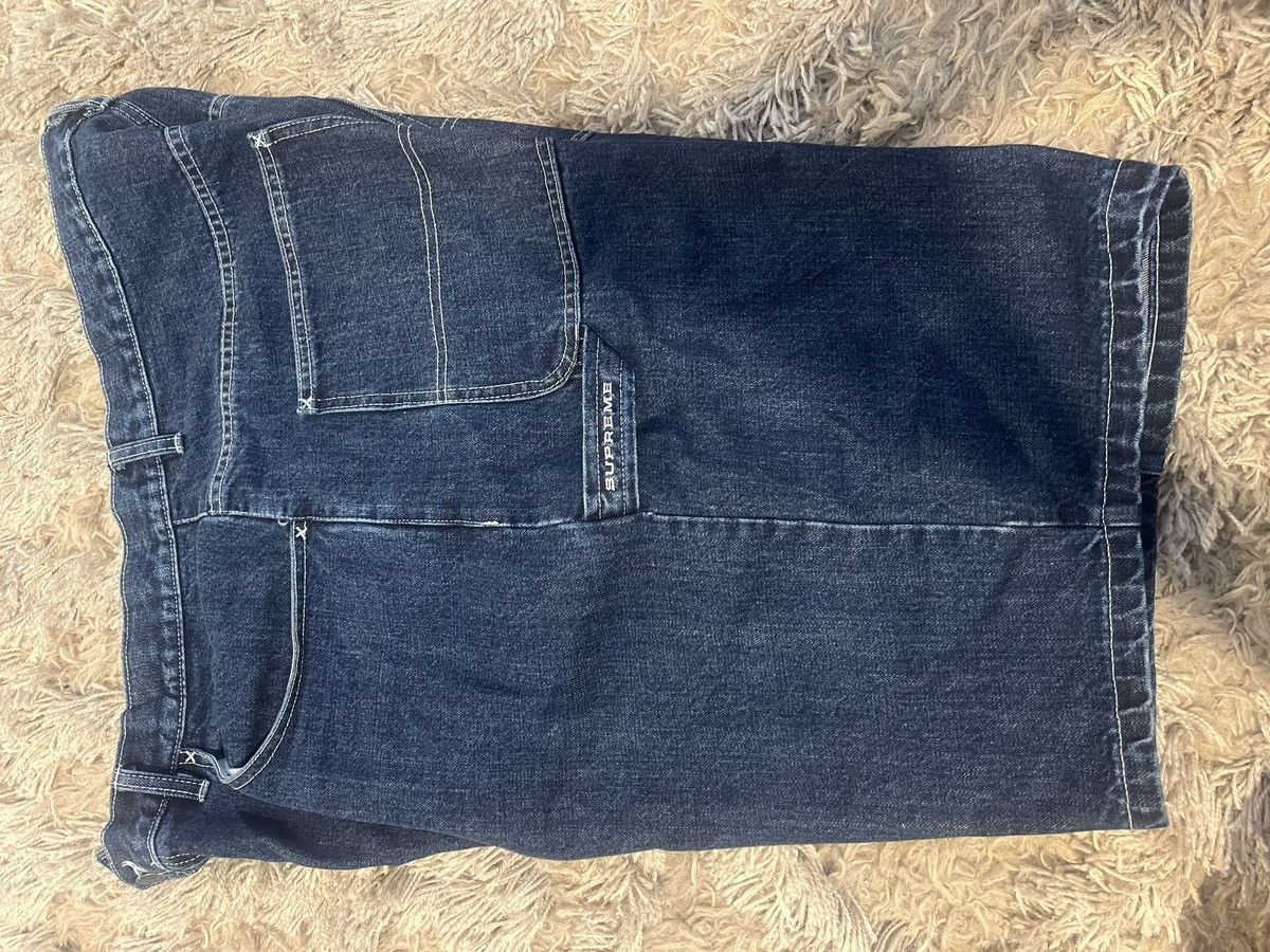 Nike × Supreme Supreme x Nike Denim Short 'Indigo' Size US 38 / EU 54 - 3 Thumbnail