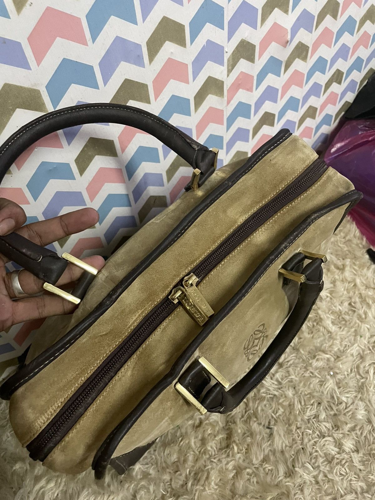 Loewe LOEWE Amozona Sude Leather Size ONE SIZE - 12 Thumbnail