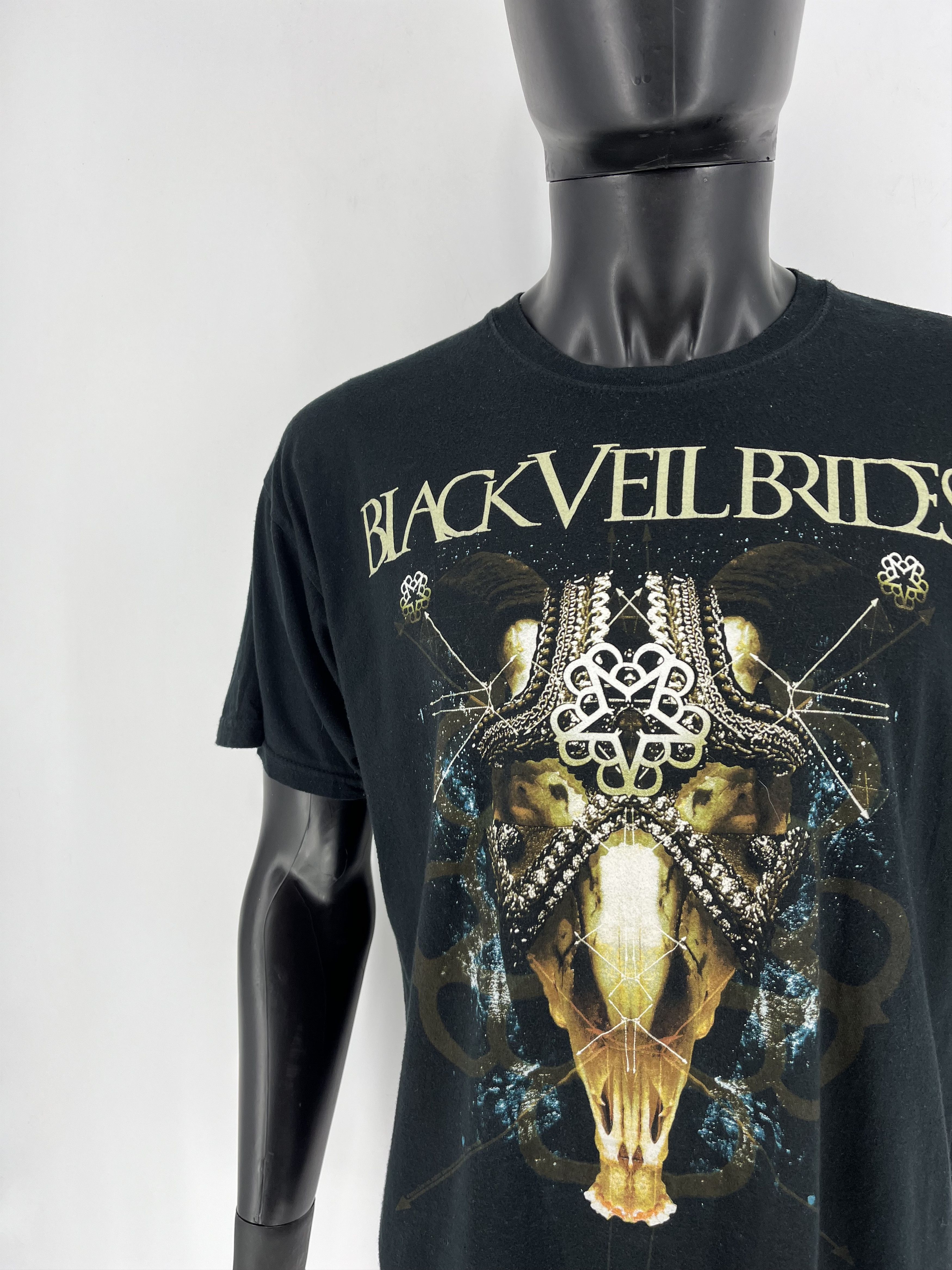 Band Tees × Vintage Vintage Y2K Black Veil Brides Band Tee Shirt Merchandise Size US XL / EU 56 / 4 - 7 Thumbnail