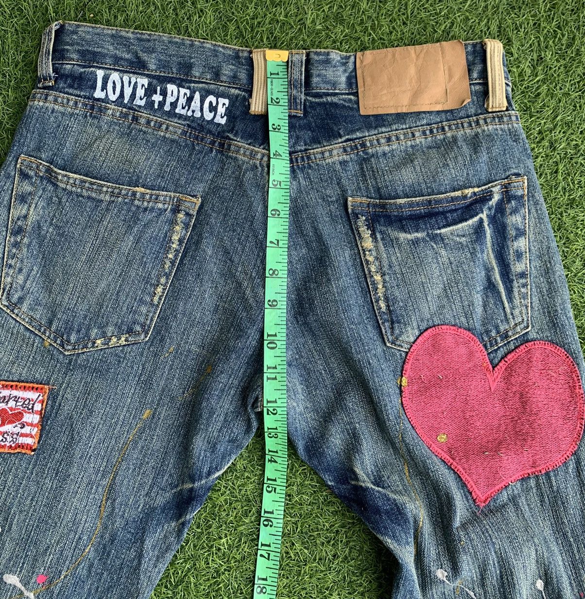 Japanese Brand Japanese Brand Distressed paint splatter jeans Size US 31 - 14 Thumbnail