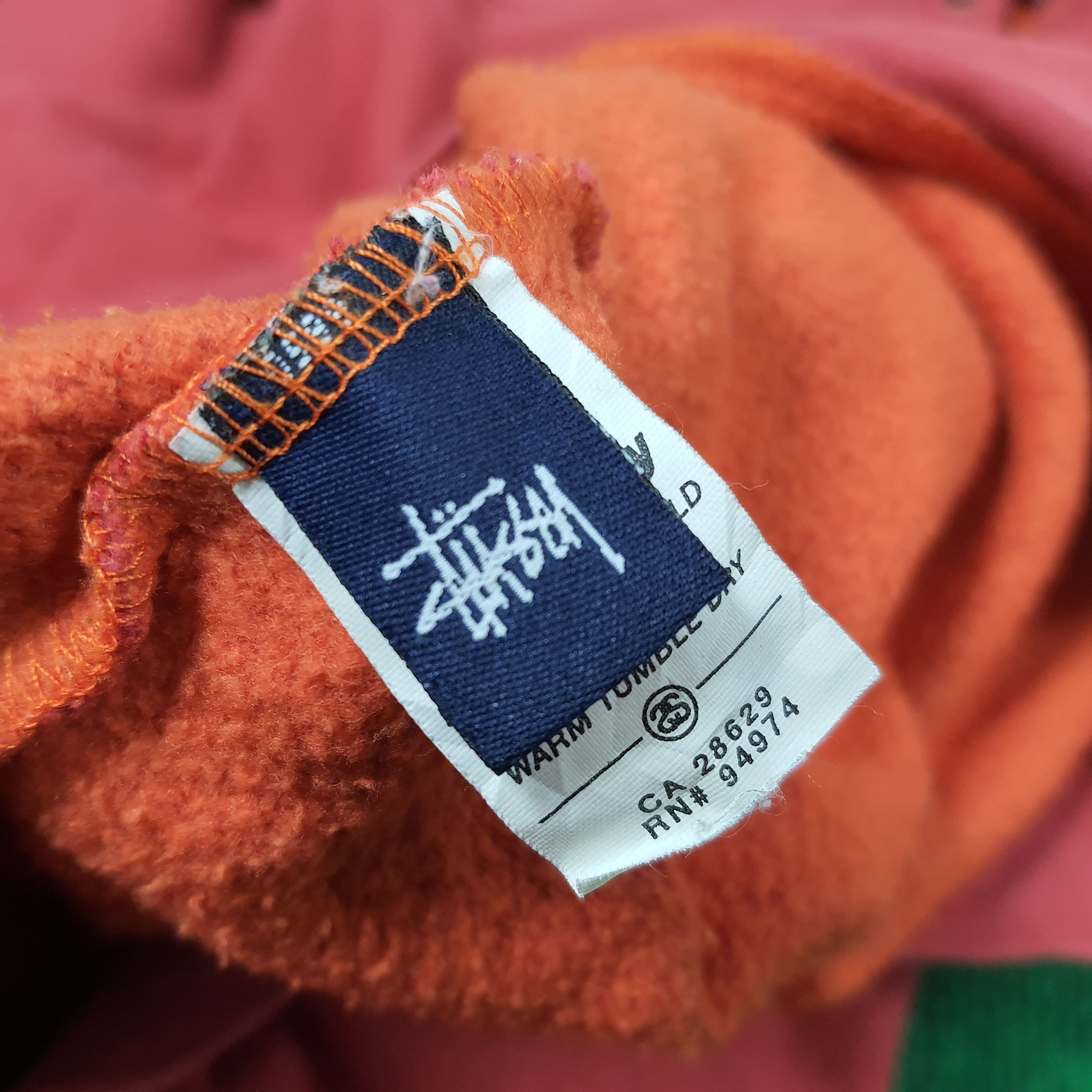 Stussy × Vintage Vintage Stussy LG Custom Zipper Hoodie Size US XL / EU 56 / 4 - 7 Thumbnail