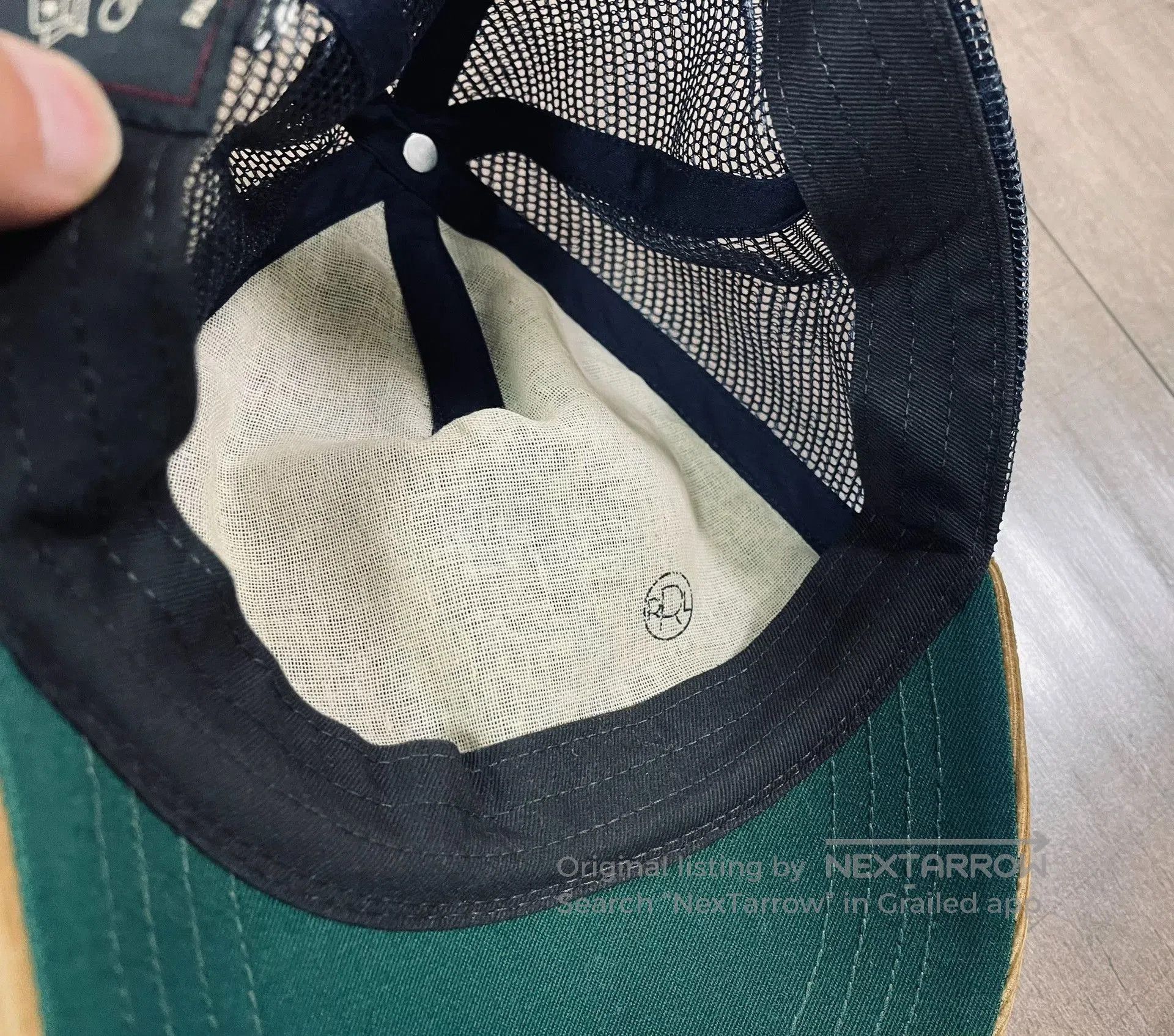 RRL Ralph Lauren RRL Ralph Lauren Embroidered Corduroy Baseball Cap. Size ONE SIZE - 4 Thumbnail