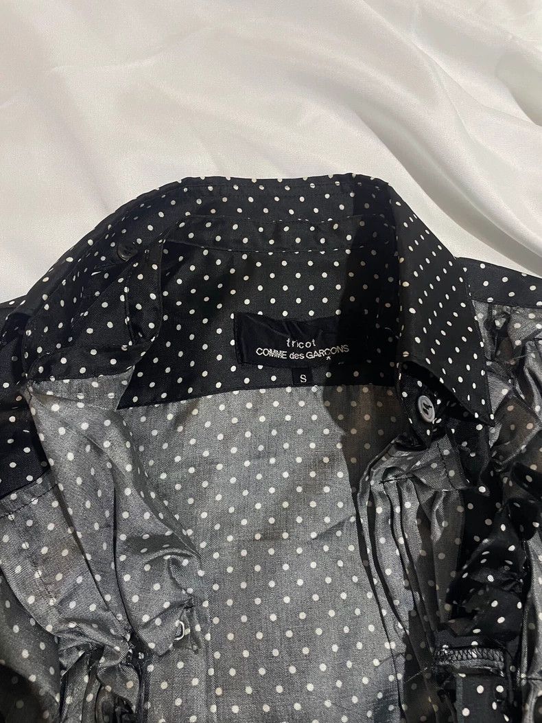 Comme des Garcons Comme Des Garcons Black polka dot shirt 2503-Nextarrow Size US S / EU 44-46 / 1 - 4 Thumbnail