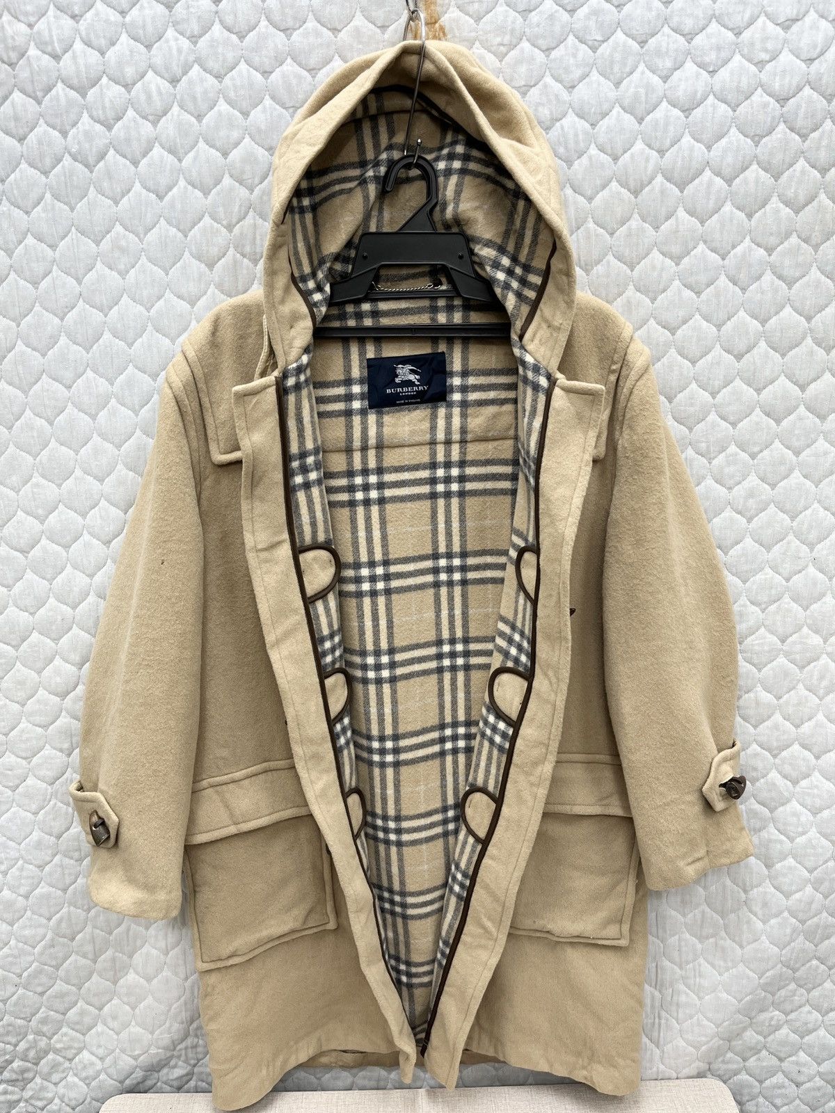 Burberry 🔥🔥🔥STEALS BURBERRY LONDON NOVA CHECK DUFFLE COAT Size US M / EU 48-50 / 2 - 1 Thumbnail