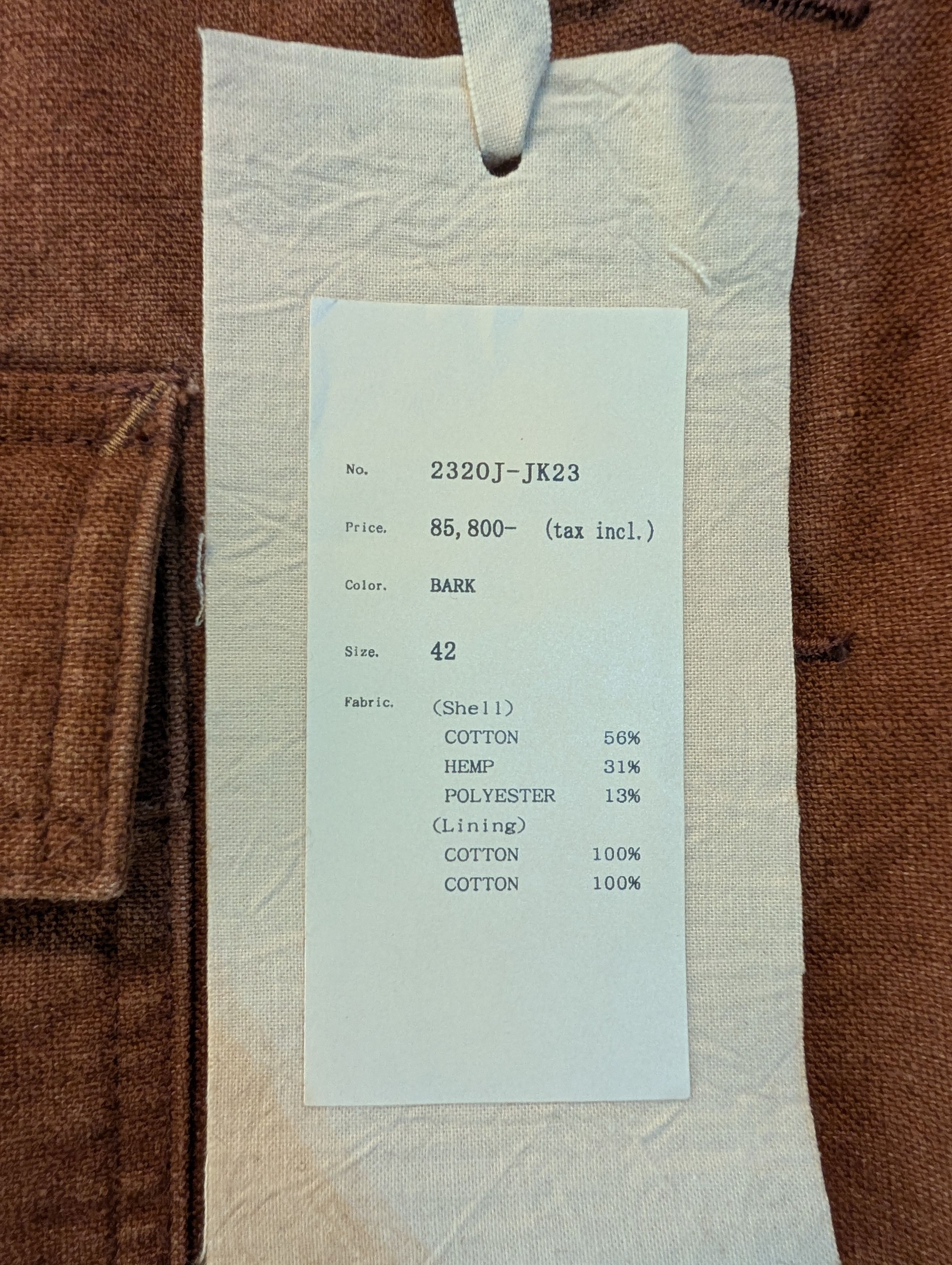 Old Joe Patina Duck Hampton Chore Jacket (232OJ-JK23) Size US XL / EU 56 / 4 - 8 Thumbnail