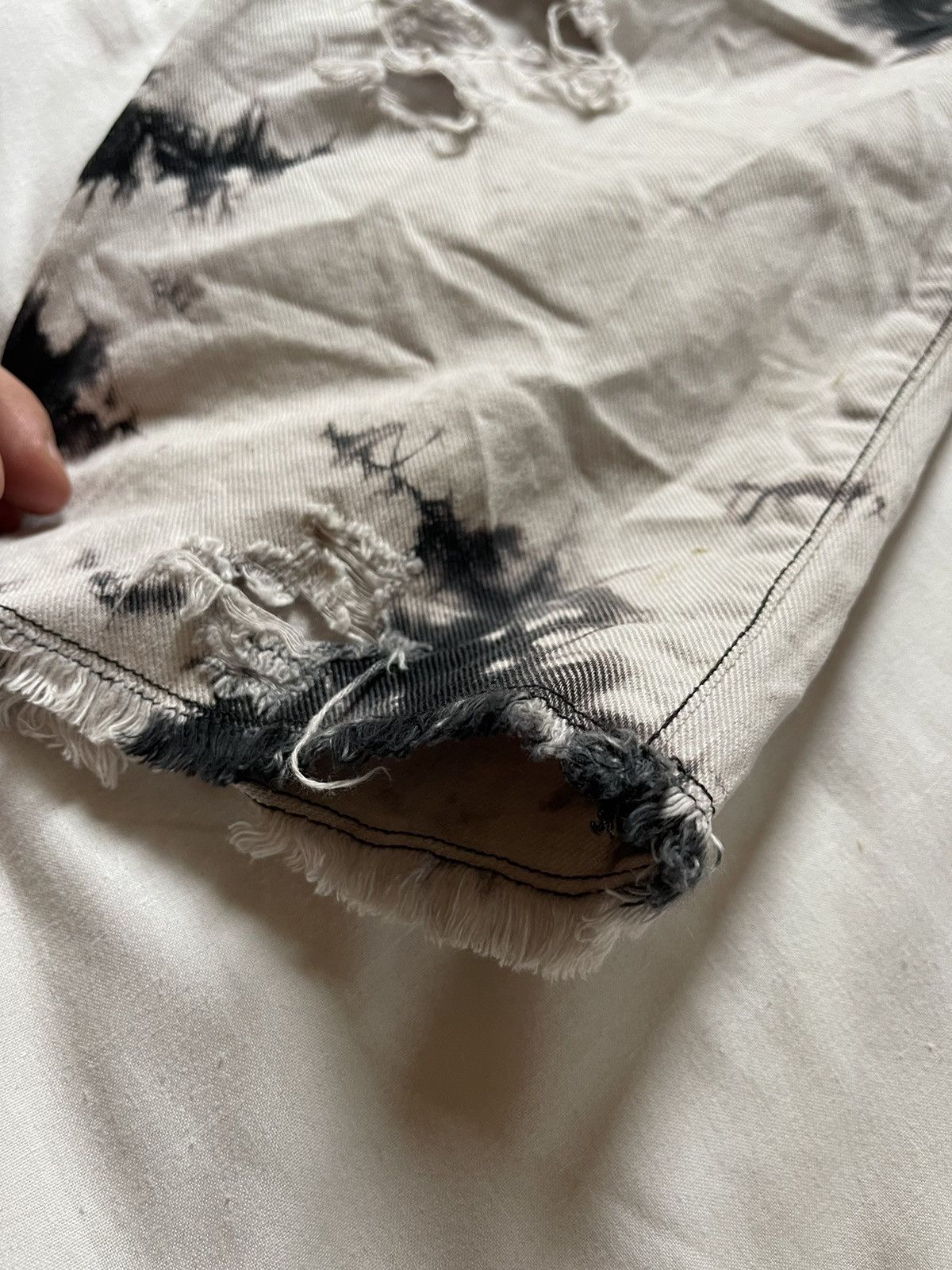 Balmain Balmain Paris tie dye biker shorts Size US 31 - 19 Thumbnail
